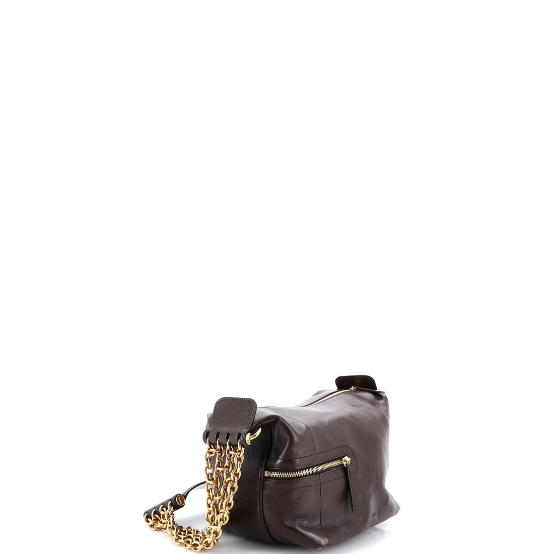 Small Chloe Multi Chain Camera Bag Leather - 2