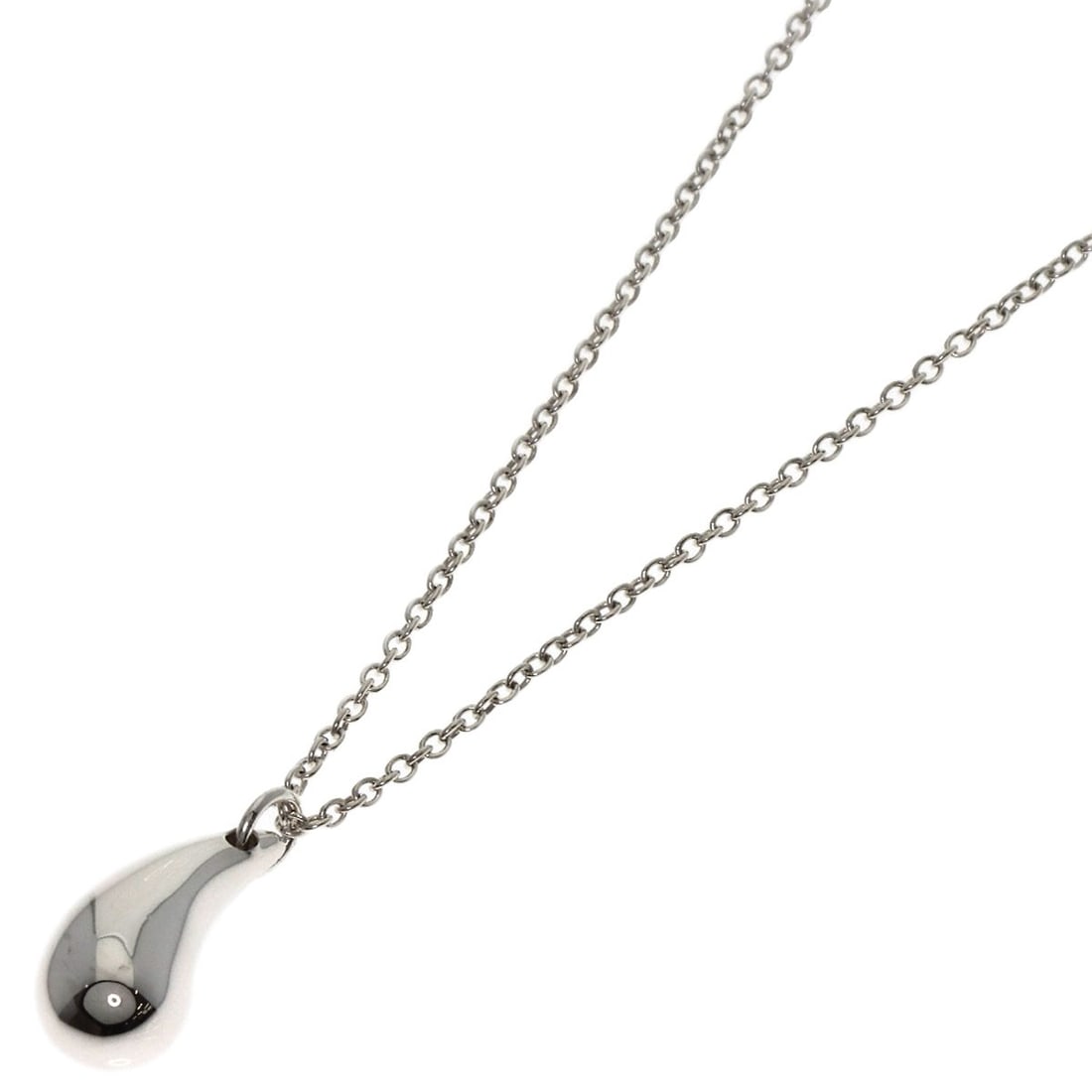 Silver TIFFANY&Co. teardrop Necklace: Silver TIFFANY&Co. teardrop Necklace This listing features Silver TIFFANY&Co. teardrop Necklace. Item specifics are provided below. Item Specifics: Brand: TIFFANY&Co. Style: Necklace Material: Silver