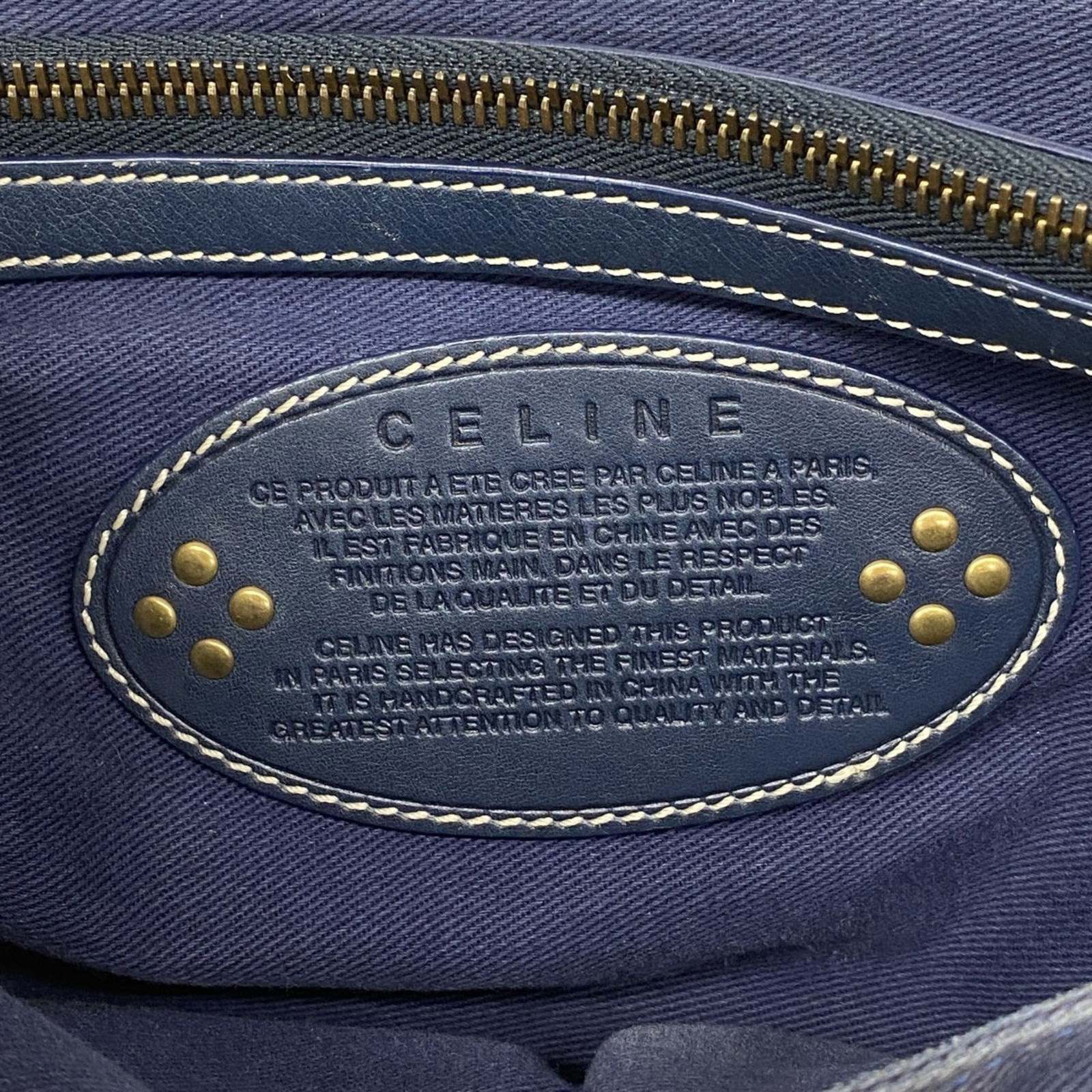 Canvas Celine Handbag - 5