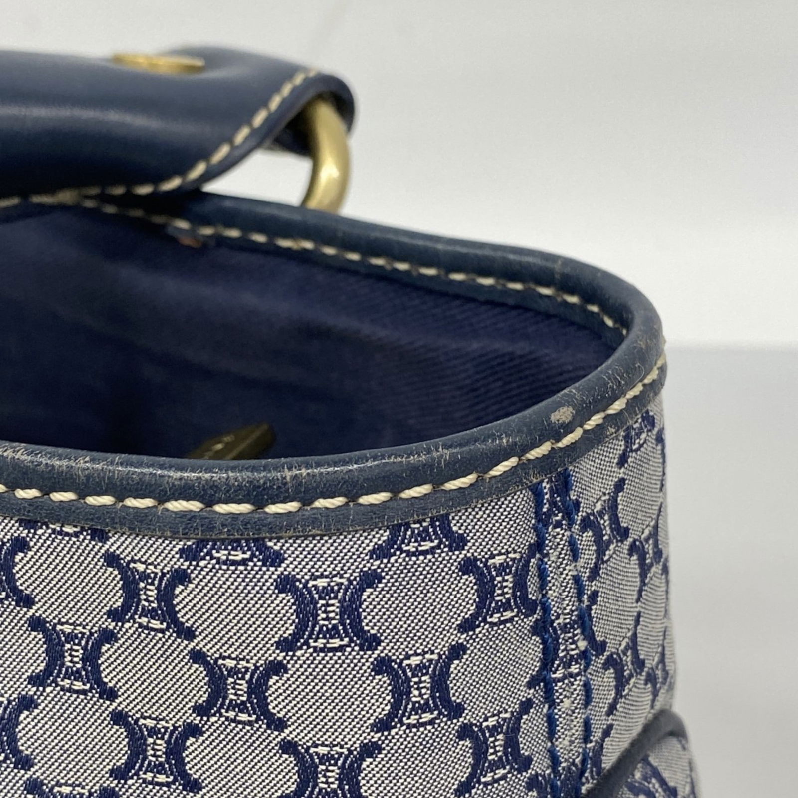 Canvas Celine Handbag - 9