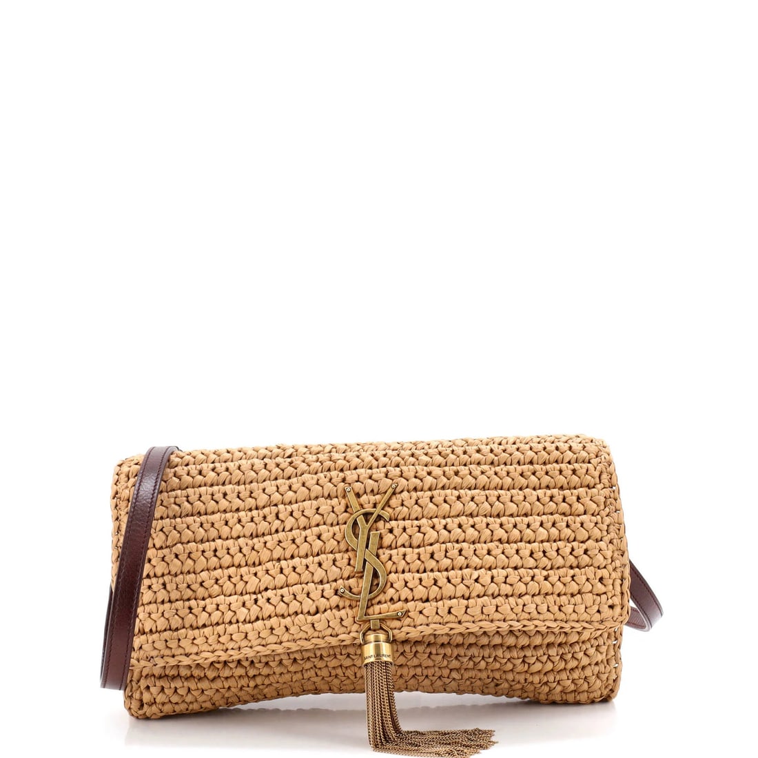 Medium Saint Laurent Kate 99 Tassel Flap Bag Woven Raffia: Medium Saint Laurent Kate 99 Tassel Flap Bag Woven Raffia This listing features Medium Saint Laurent Kate 99 Tassel Flap Bag Woven Raffia. Item specifics are provided below. Item Specifics: Brand:
