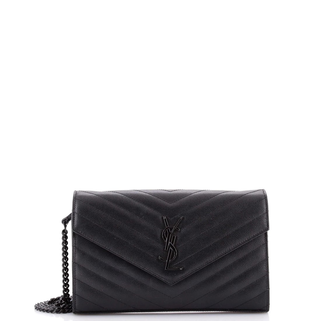 Medium Saint Laurent Classic Monogram Wallet on Chain Matelasse Chevron Leather: Medium Saint Laurent Classic Monogram Wallet on Chain Matelasse Chevron Leather This listing features Medium Saint Laurent Classic Monogram Wallet on Chain Matelasse Chevron Leather. Item specifics ar