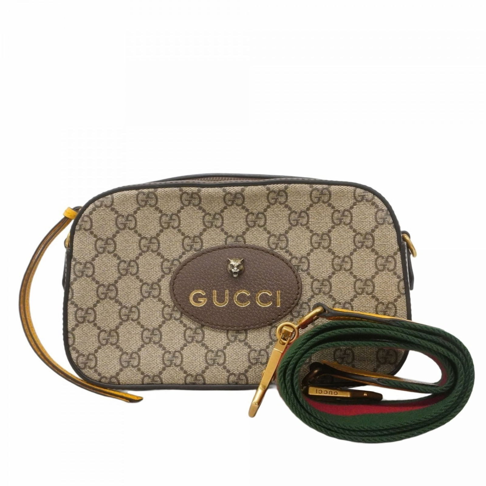Pvc Gucci Shoulder Bag: Pvc Gucci Shoulder Bag This listing features Pvc Gucci Shoulder Bag. Item specifics are provided below. Item Specifics: Brand: Gucci Type: Shoulder Bag Material: Pvc Color: Beige, Brown Hardware
