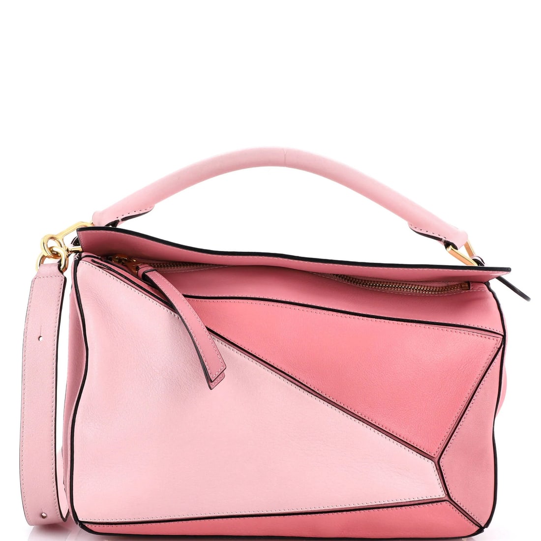 Medium Loewe Puzzle Bag Leather (1 of 8)