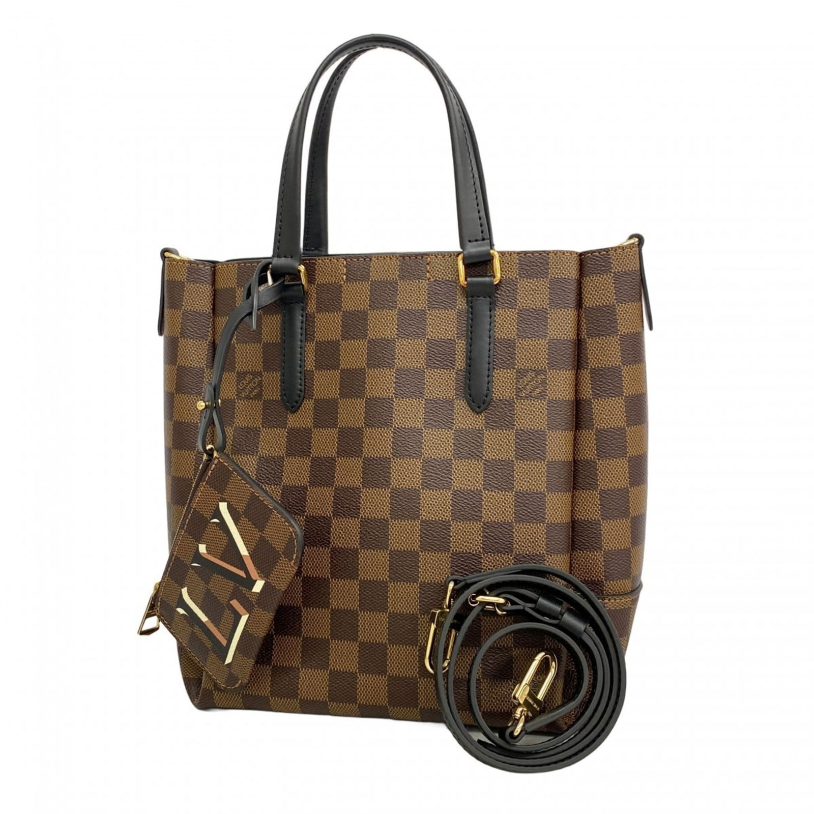 Handbag Louis Vuitton: Handbag Louis Vuitton This listing features Handbag Louis Vuitton. Item specifics are provided below. Item Specifics: Brand: Louis Vuitton Type: Handbag Color: Black, Ebene Gender: Women Size