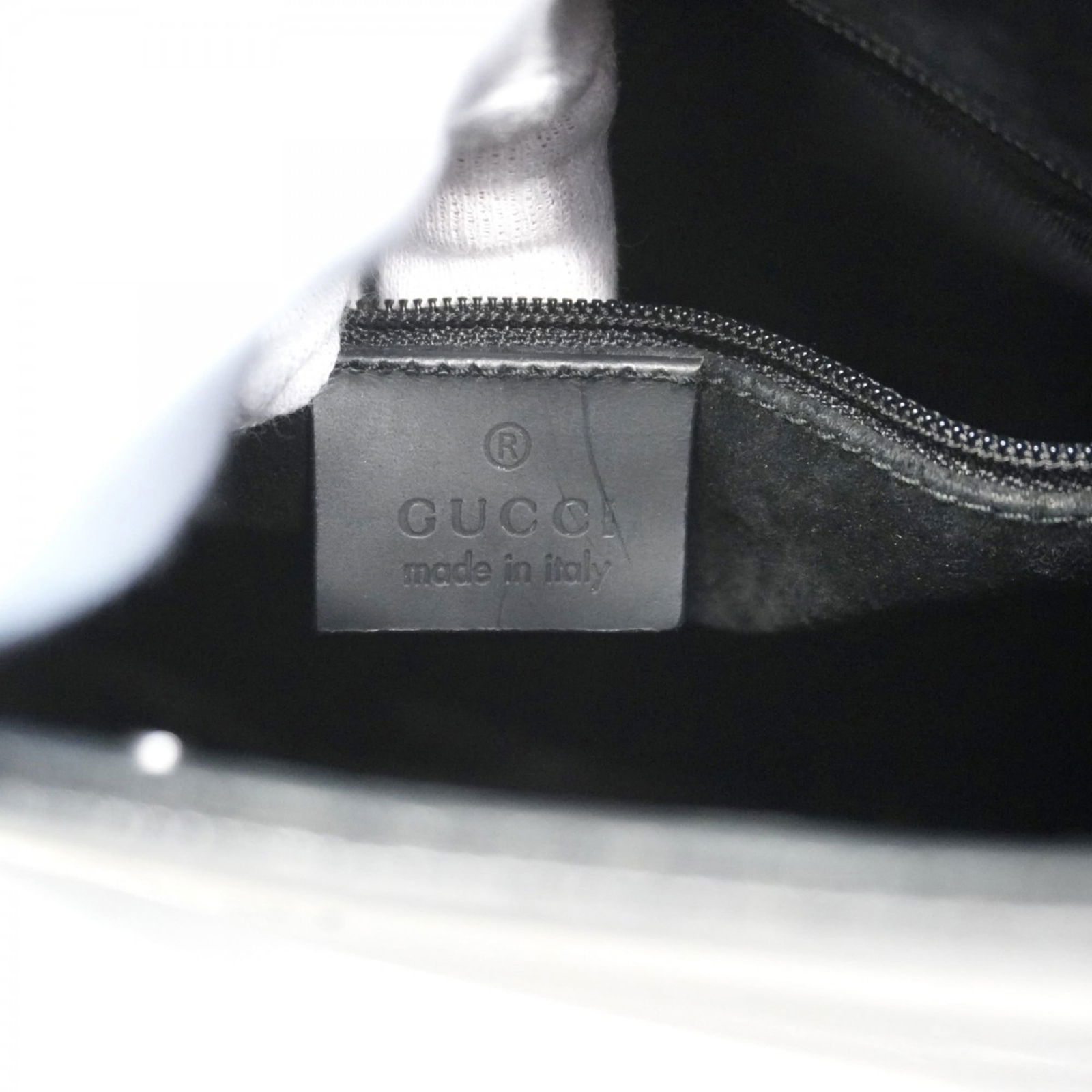 Leather Gucci Handbag - 5