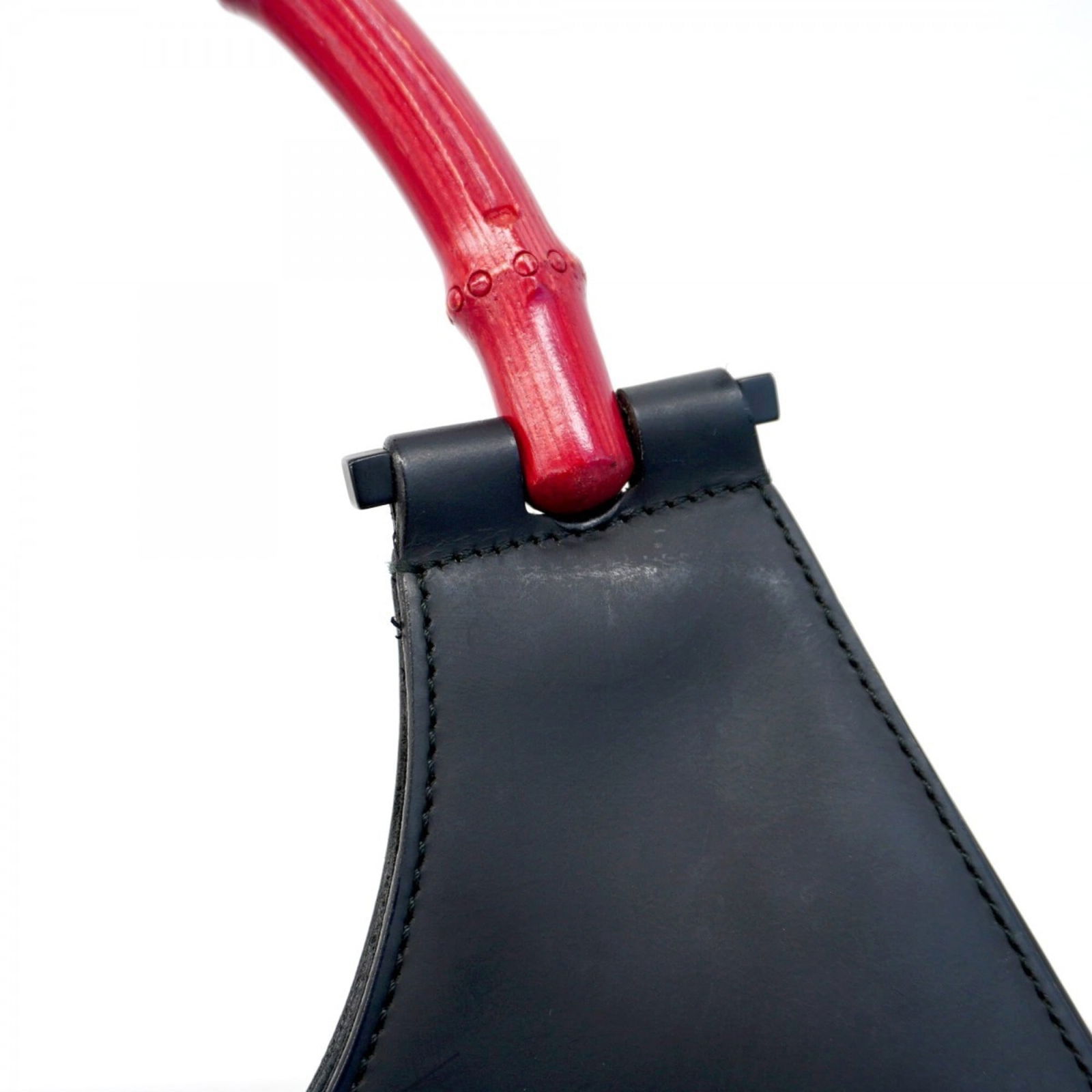 Leather Gucci Handbag - 7