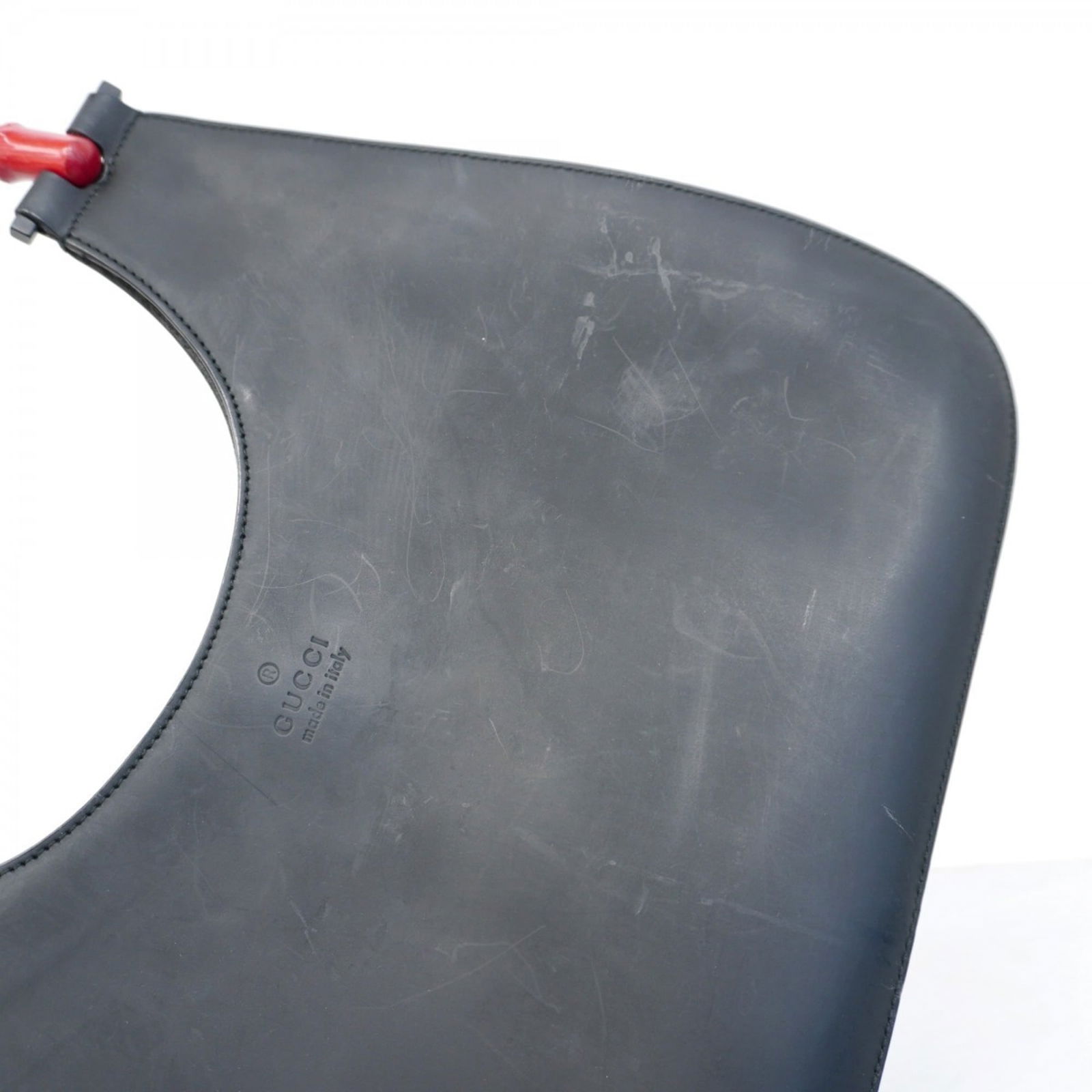 Leather Gucci Handbag - 8