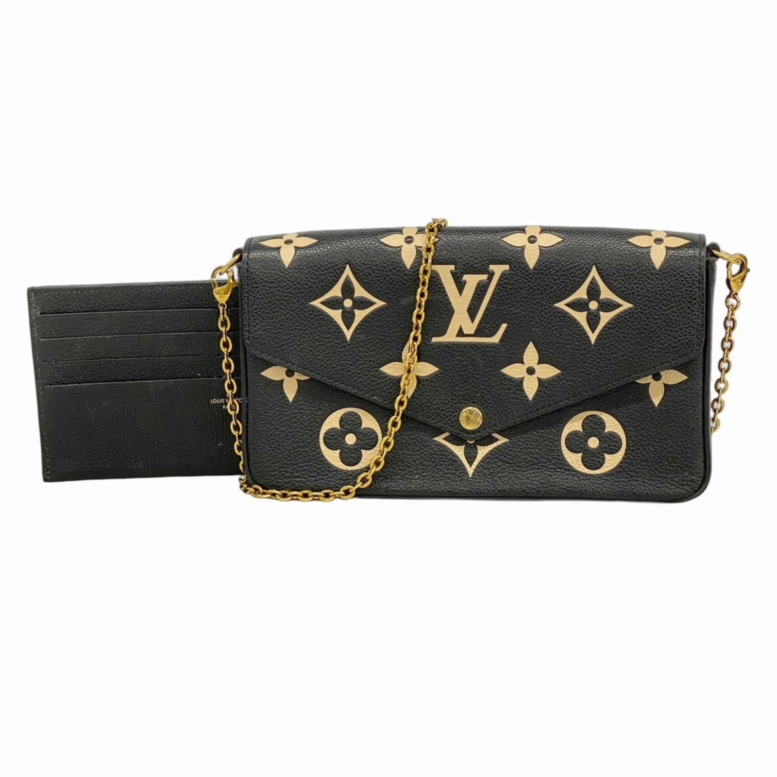 Wallet Louis Vuitton Chain/ Shoulder: Wallet Louis Vuitton Chain/ Shoulder This listing features Wallet Louis Vuitton Chain/ Shoulder. Item specifics are provided below. Item Specifics: Brand: Louis Vuitton Type: Chain/Shoulder Wallet Gen