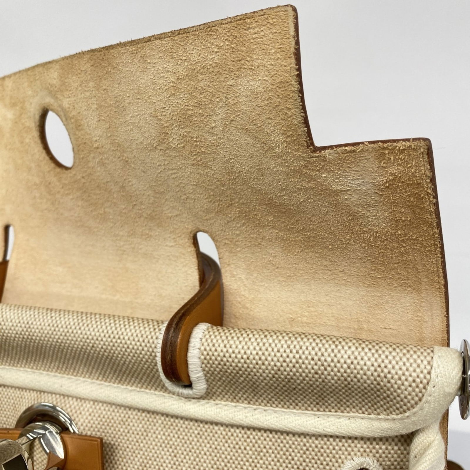 H Hermes Backpack Toile - 6