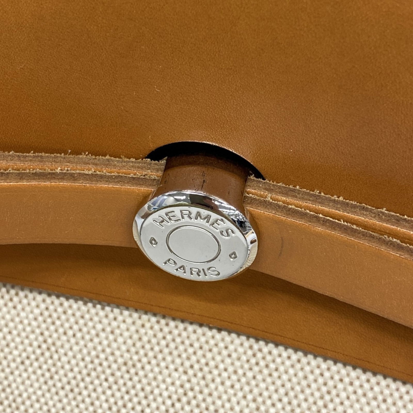 H Hermes Backpack Toile - 9