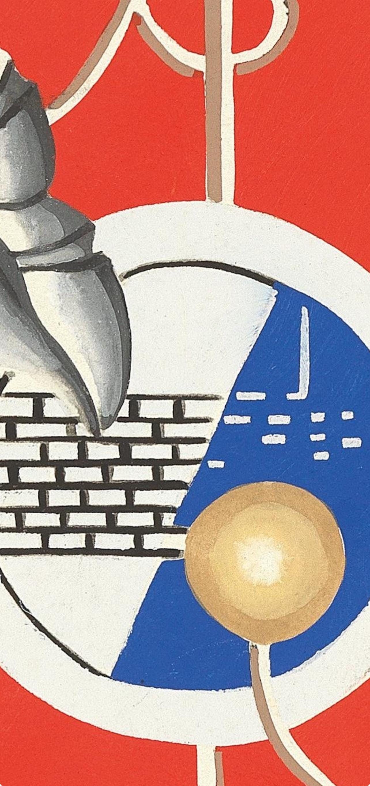 Lithograph - Fernand Lger - Composition - 5