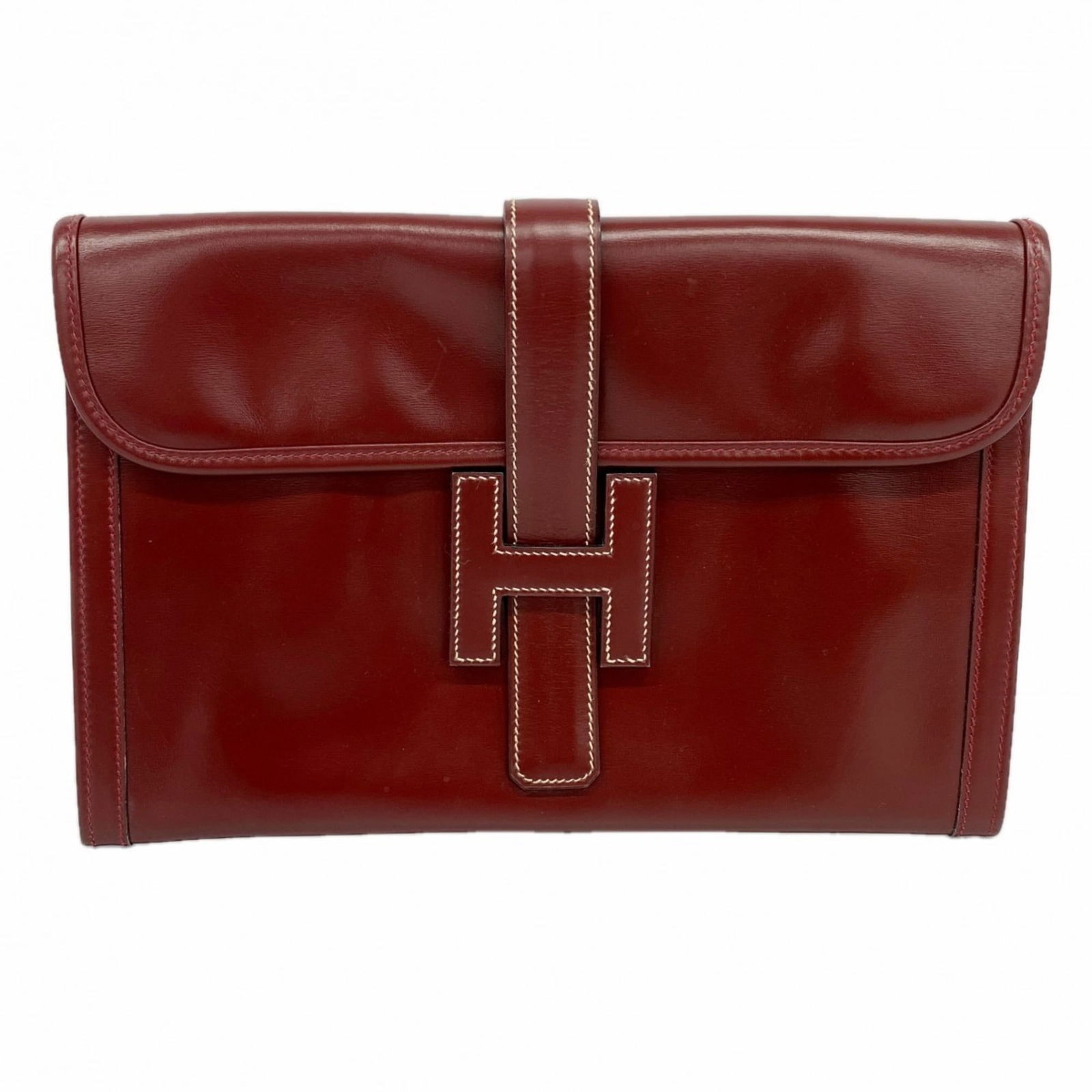 Leather Hermes Clutch Bag Box Calf: Leather Hermes Clutch Bag Box Calf This listing features Leather Hermes Clutch Bag Box Calf. Item specifics are provided below. Item Specifics: Brand: Hermes Type: Clutch Bag Material: Box Calf Leathe