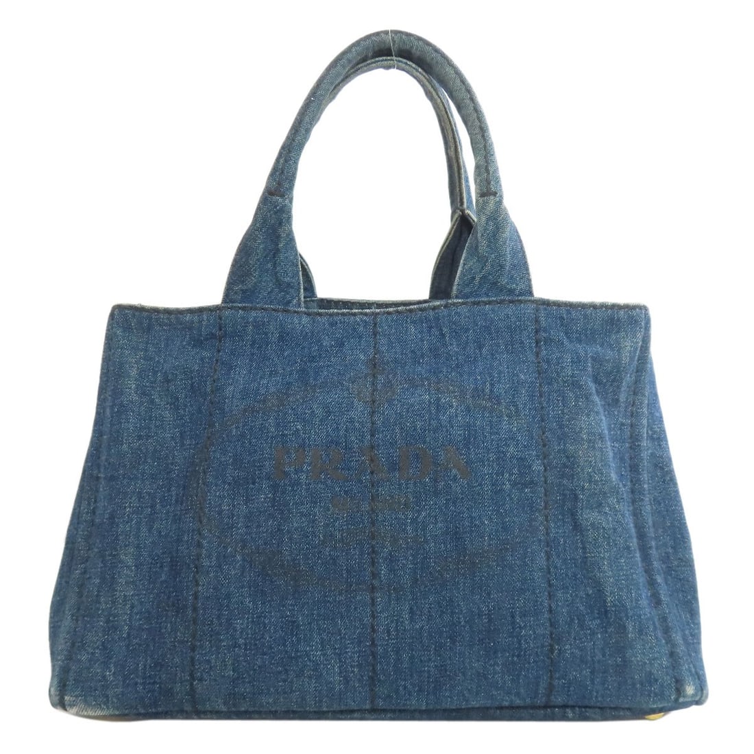 Denim PRADA B1877B Canapa Tote Bag: Denim PRADA B1877B Canapa Tote Bag This listing features Denim PRADA B1877B Canapa Tote Bag. Item specifics are provided below. Item Specifics: Brand: PRADA Style: Tote Bag Exterior Material: Denim