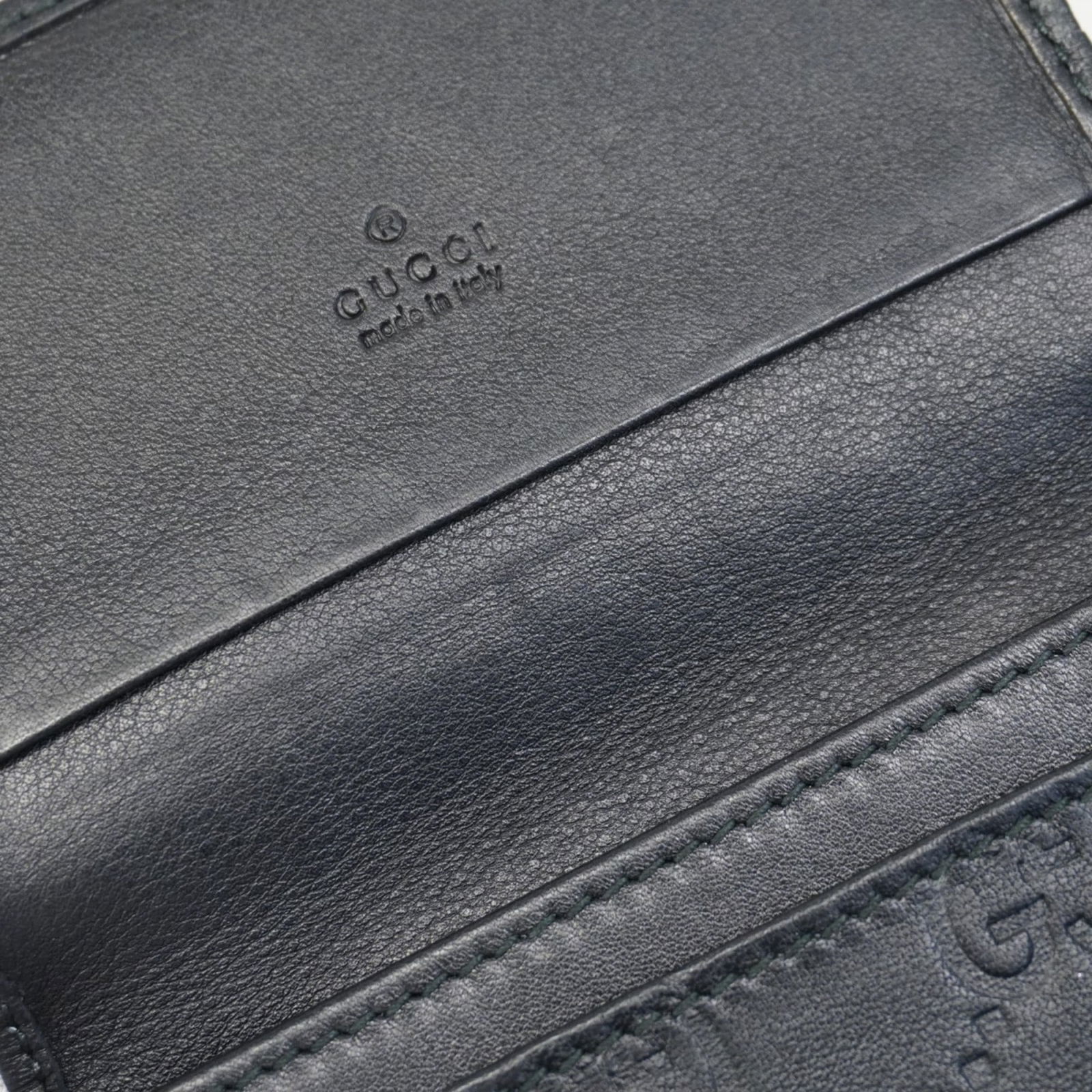 Leather Gucci Card Case - 6