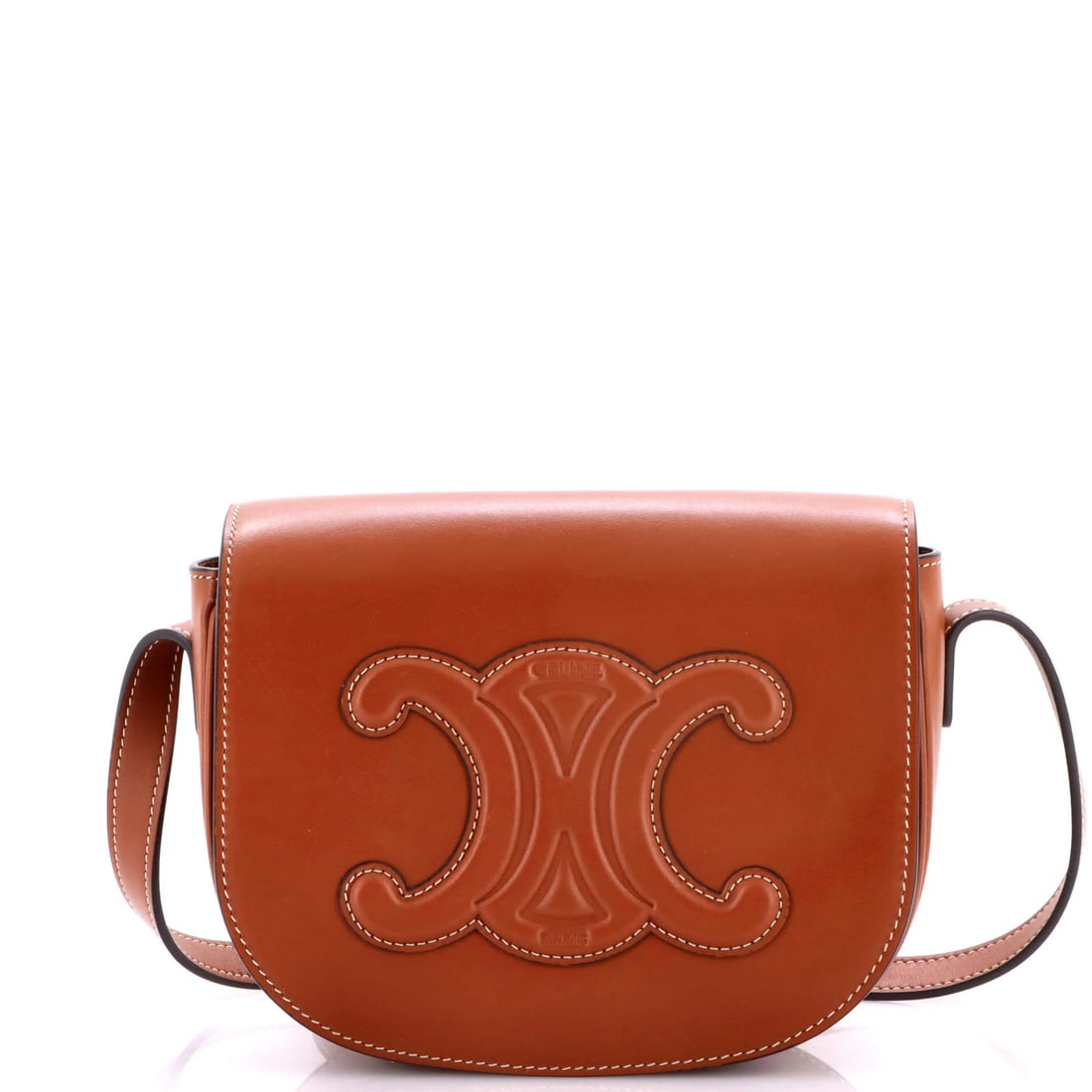 Leather Celine Cuir Triomphe Folco Bag: Leather Celine Cuir Triomphe Folco Bag This listing features Leather Celine Cuir Triomphe Folco Bag. Item specifics are provided below. Item Specifics: Brand: Celine Exterior Material: Leather Style: