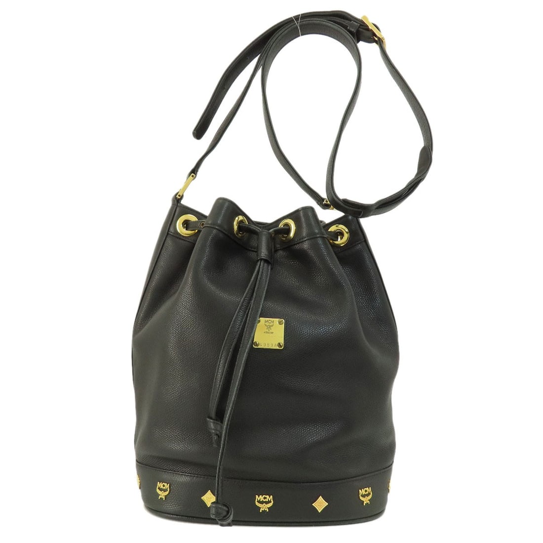 Leather MCM Logo Hardware Shoulder Bag: Leather MCM Logo Hardware Shoulder Bag This listing features Leather MCM Logo Hardware Shoulder Bag. Item specifics are provided below. Item Specifics: Brand: MCM Style: Shoulder Bag Exterior Material