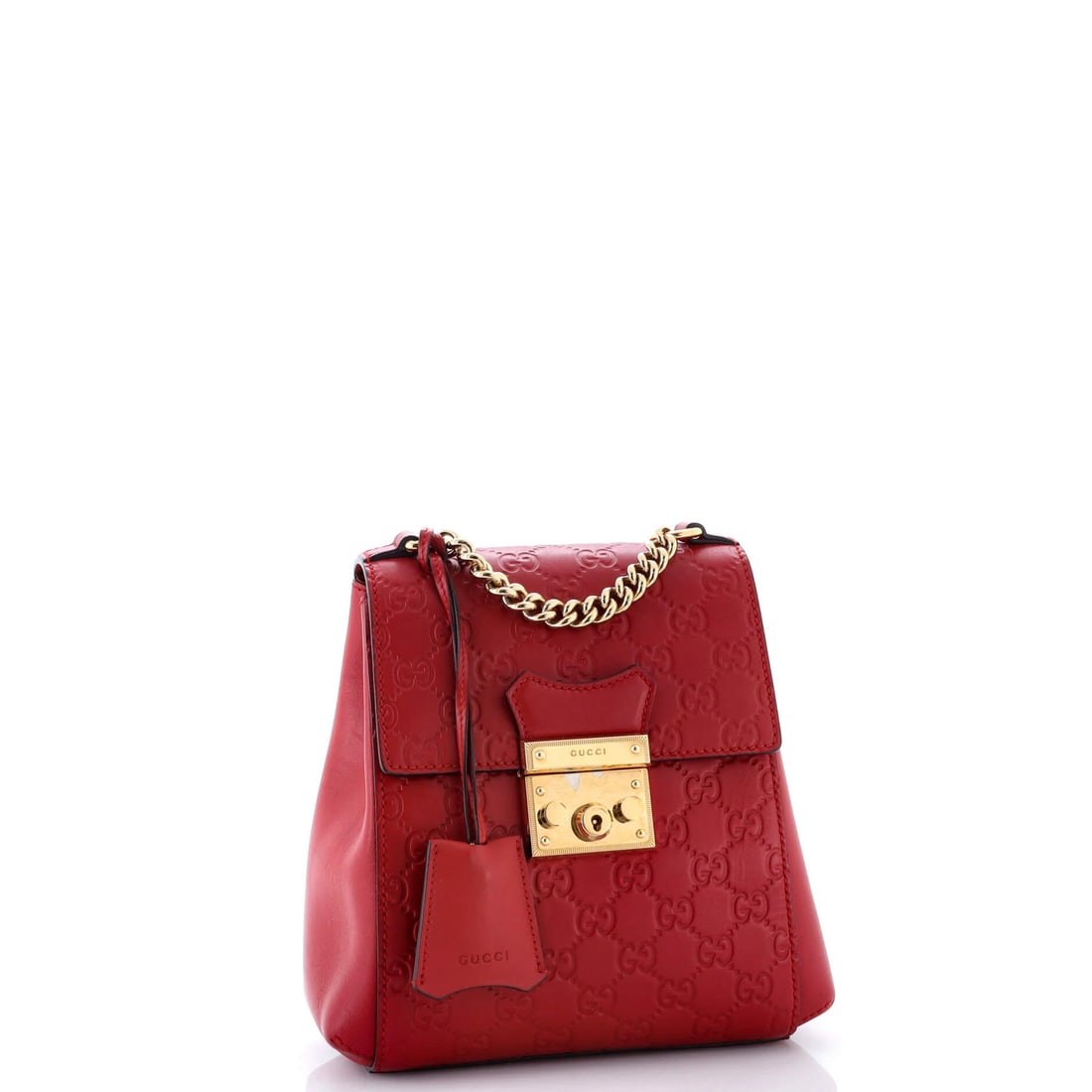 Mini Gucci Padlock Backpack Guccissima Leather - 2