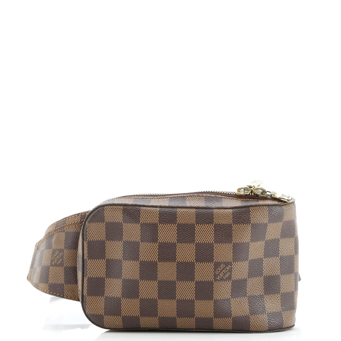 Damier Louis Vuitton Geronimos Waist Bag: Damier Louis Vuitton Geronimos Waist Bag This listing features Damier Louis Vuitton Geronimos Waist Bag. Item specifics are provided below. Item Specifics: Brand: Louis Vuitton Exterior Material: Canv