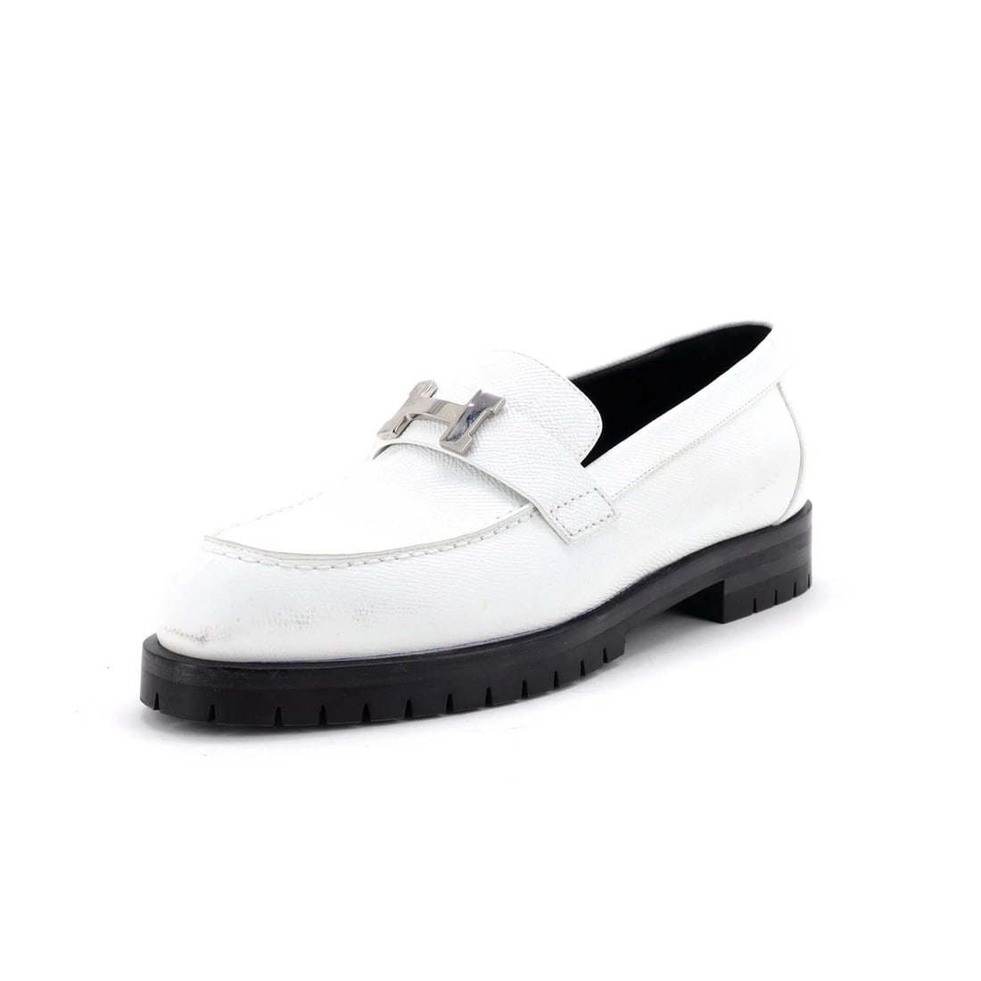 Leather Hermes Women's Faubourg Loafers: Leather Hermes Women's Faubourg Loafers This listing features Leather Hermes Women's Faubourg Loafers. Item specifics are provided below. Item Specifics: Brand: Hermes Us Shoe Size: Us(W) 8.5 | It