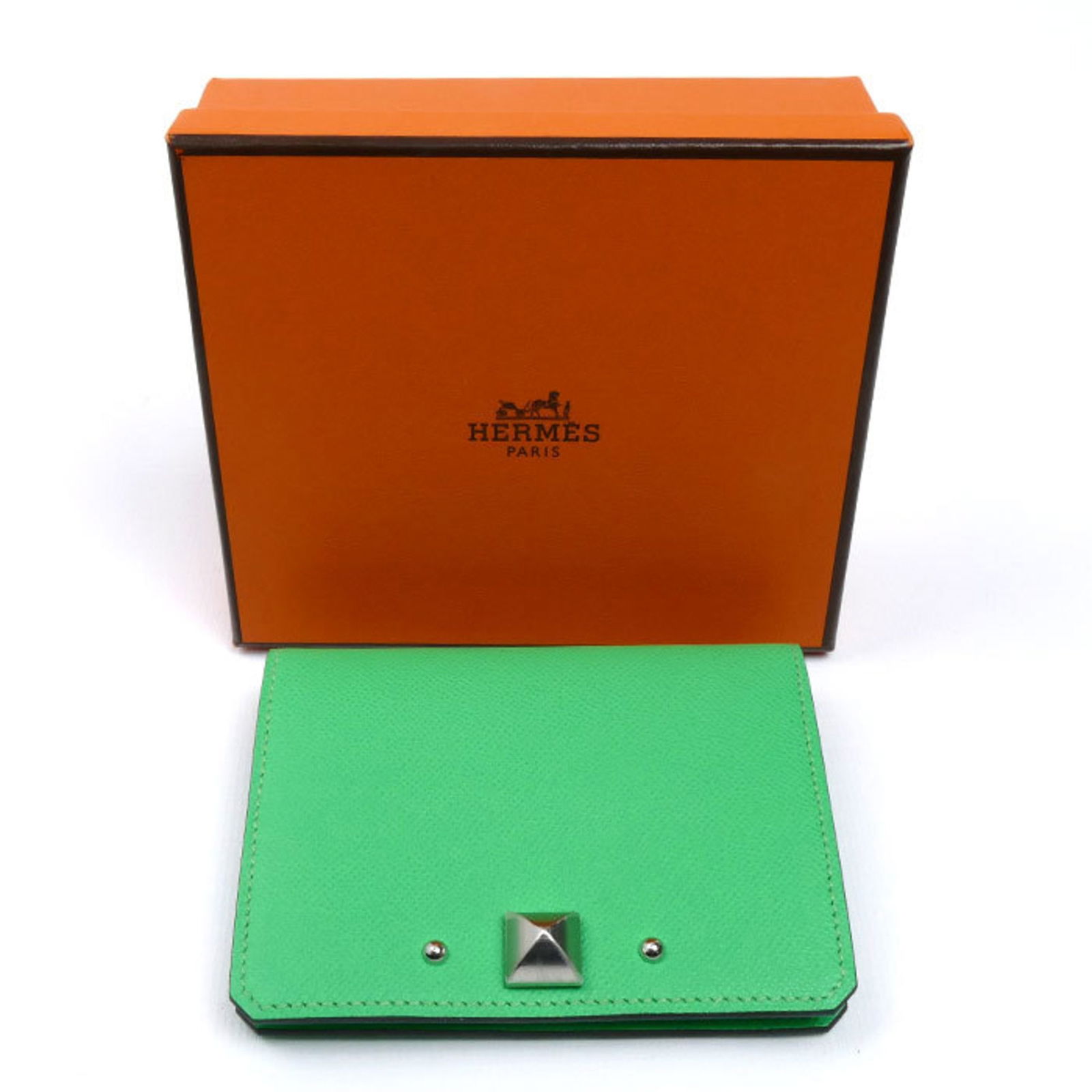 Leather Hermes Card Case - 9