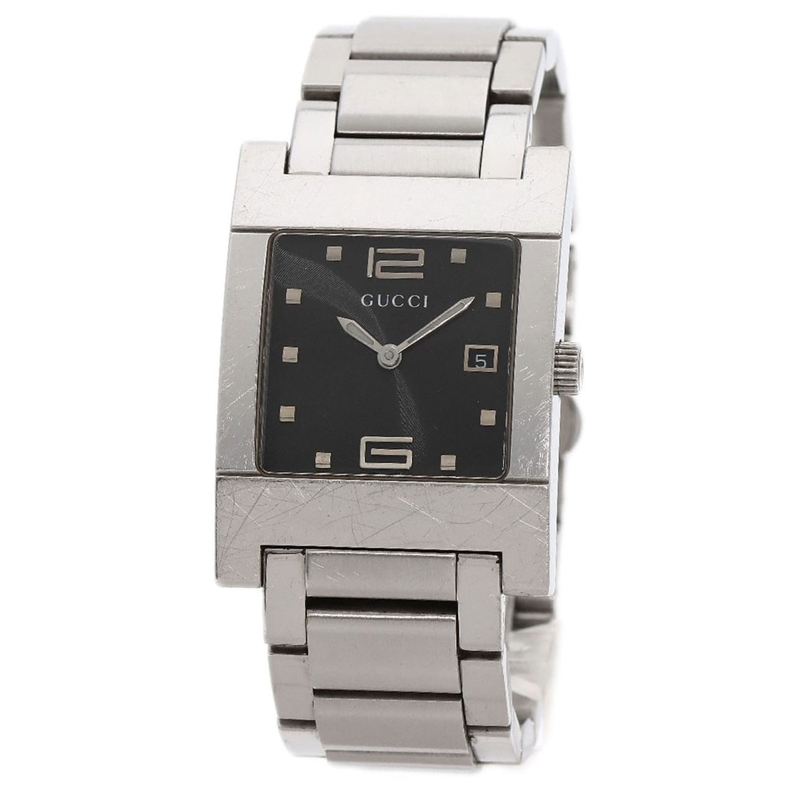 Steel GUCCI Square face Watches 7700M Stainless Steel/ Stainless: Steel GUCCI Square face Watches 7700M Stainless Steel/ Stainless This listing features Steel GUCCI Square face Watches 7700M Stainless Steel/ Stainless. Item specifics are provided below. Item Specifi