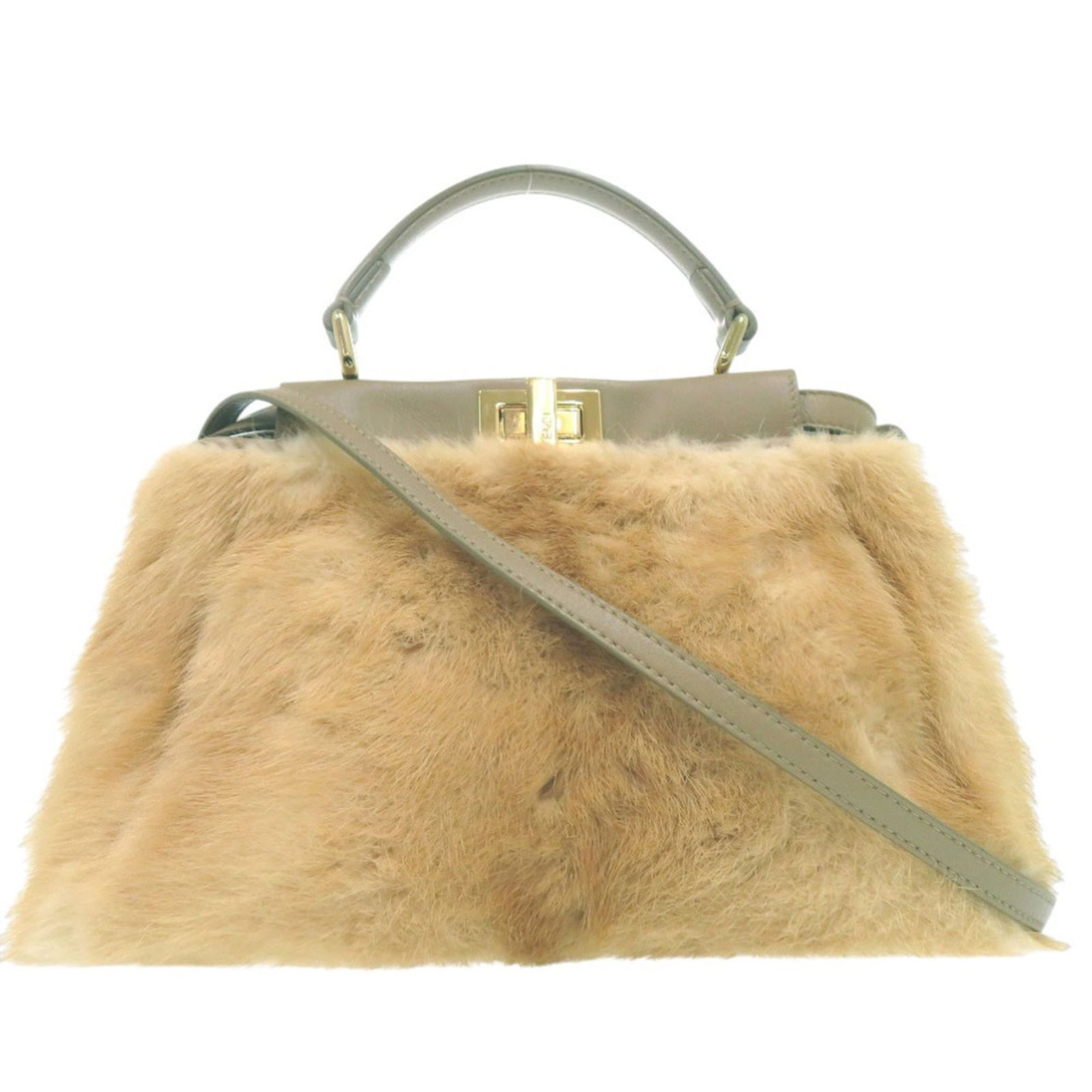 Fur - Fendi Handbag Leather: Fur - Fendi Handbag Leather This listing features Fur - Fendi Handbag Leather. Item specifics are provided below. Item Specifics: Brand: Fendi Type: Handbag Material: Leather , Fur Leather/Fur Type: M