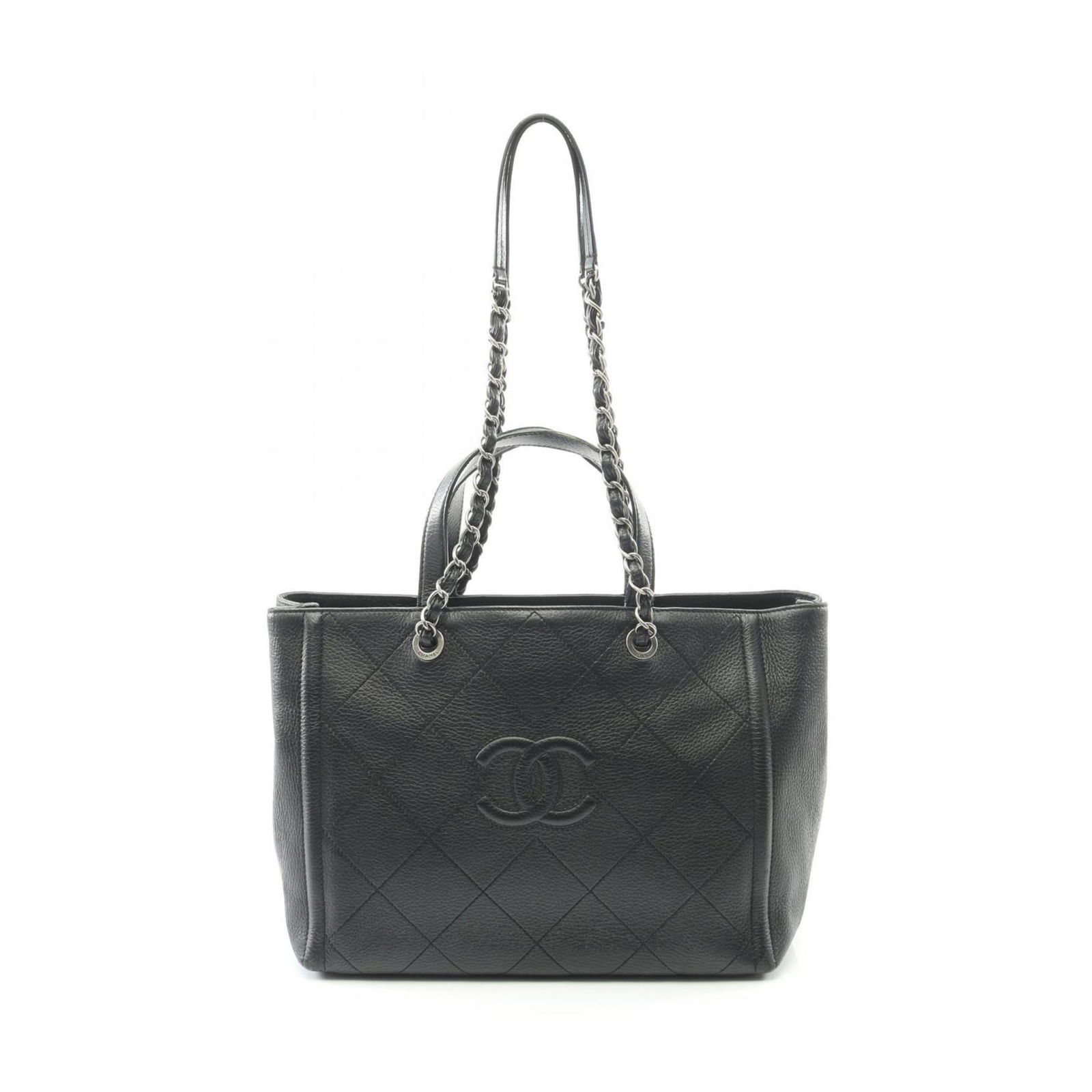 Leather Chanel Tote Bag: Leather Chanel Tote Bag This listing features Leather Chanel Tote Bag. Item specifics are provided below. Item Specifics: Brand: Chanel Type: Tote Bag Material: Leather Color: Black Gender: Women Size