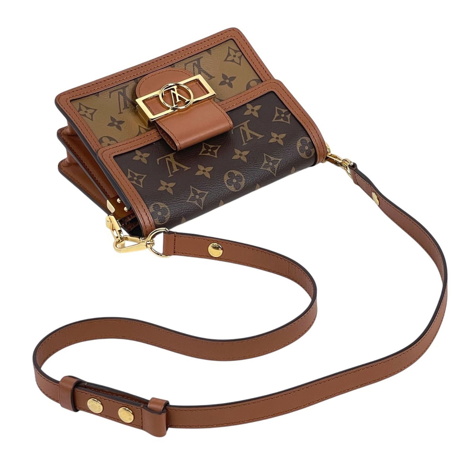 Reverse Louis Vuitton Shoulder Bag Monogram - 9