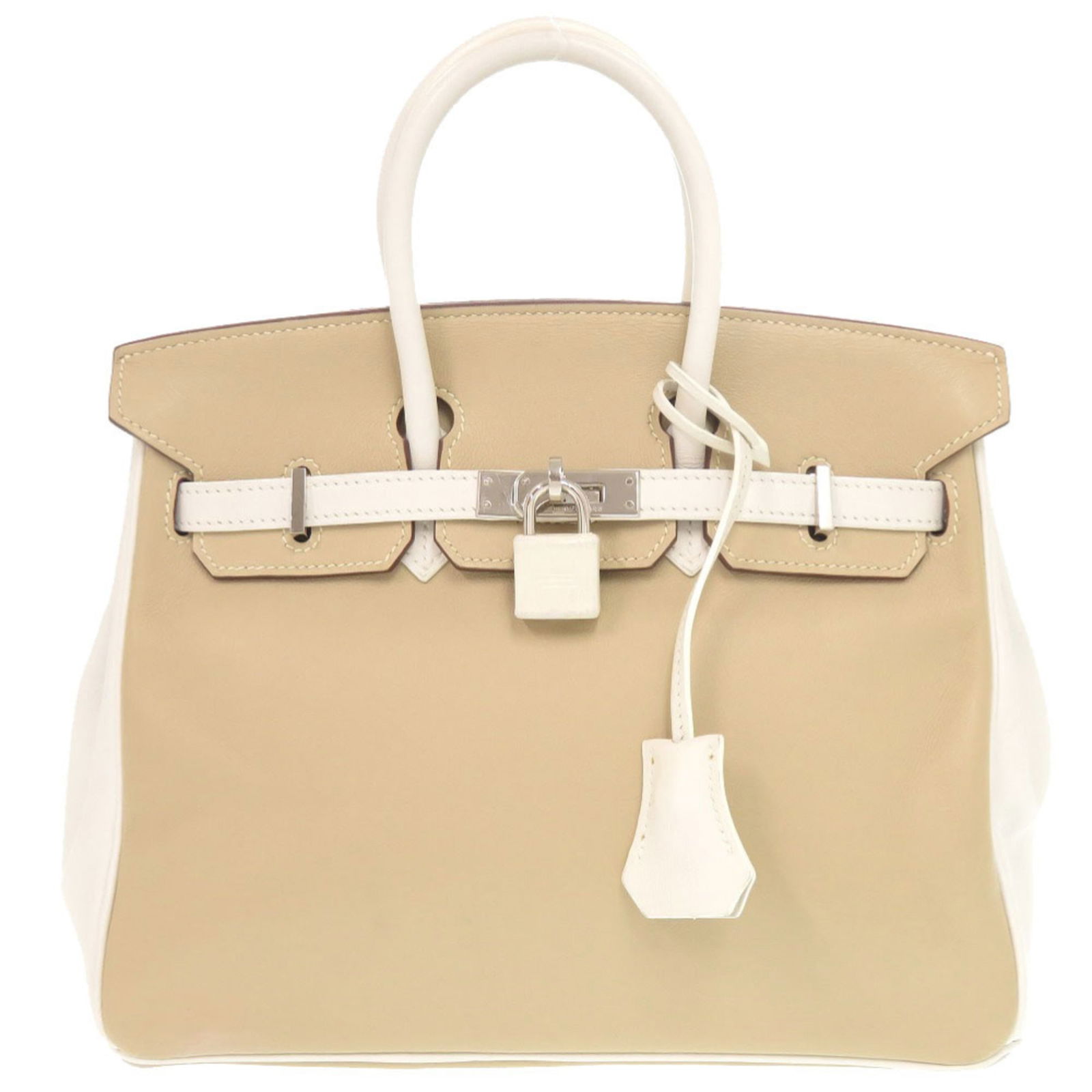 Leather Hermes Handbag Swift: Leather Hermes Handbag Swift This listing features Leather Hermes Handbag Swift. Item specifics are provided below. Item Specifics: Brand: Hermes Type: Handbag Material: Swift Leather Color: Beige, Wh