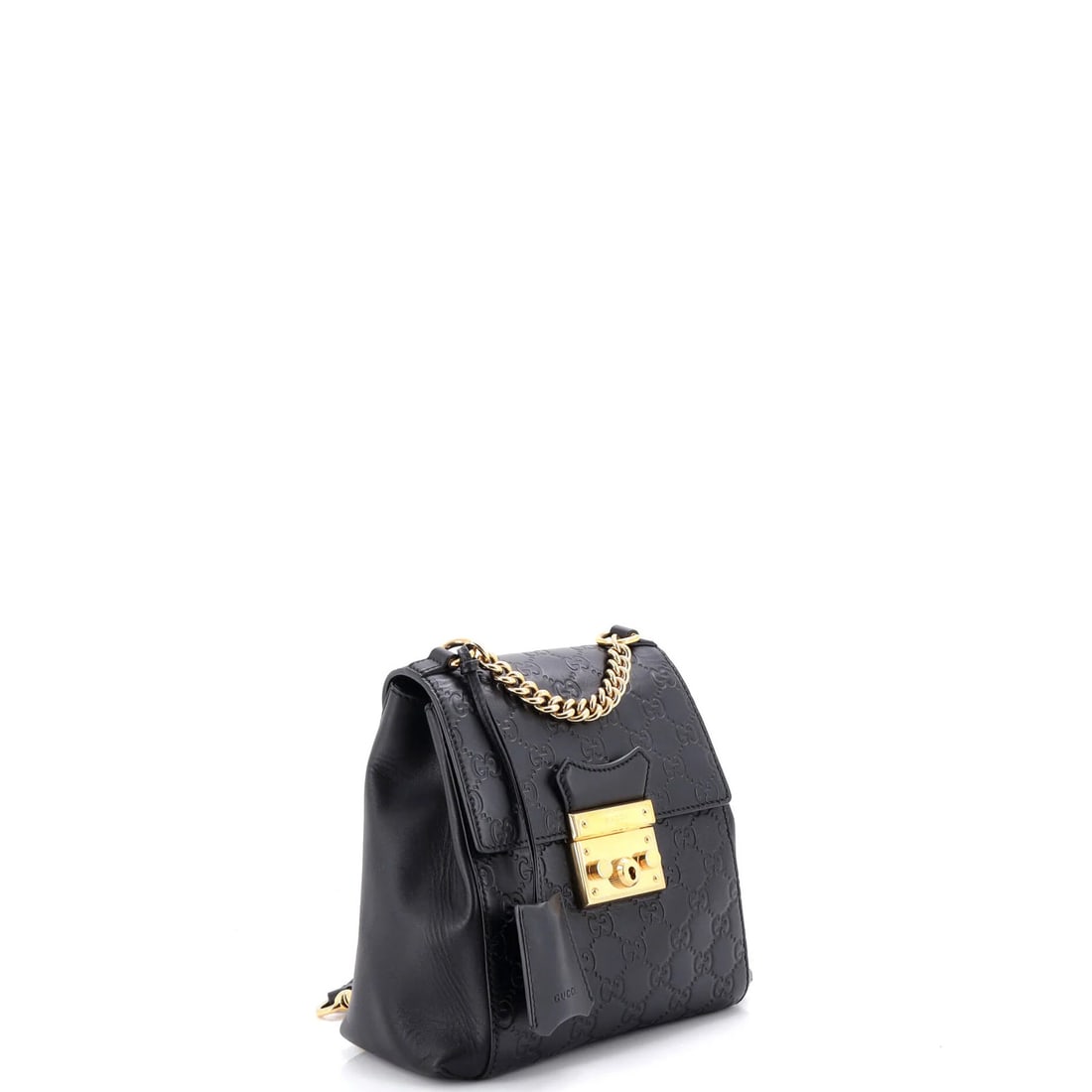 Mini Gucci Padlock Backpack Guccissima Leather - 2