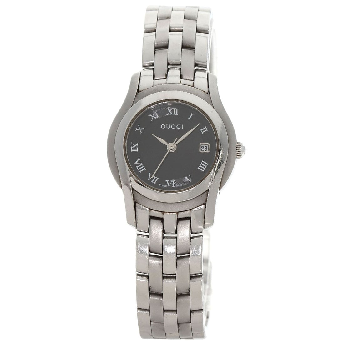 Steel GUCCI Round face Watches 5500L Stainless Steel/ Stainless: Steel GUCCI Round face Watches 5500L Stainless Steel/ Stainless This listing features Steel GUCCI Round face Watches 5500L Stainless Steel/ Stainless. Item specifics are provided below. Item Specifics