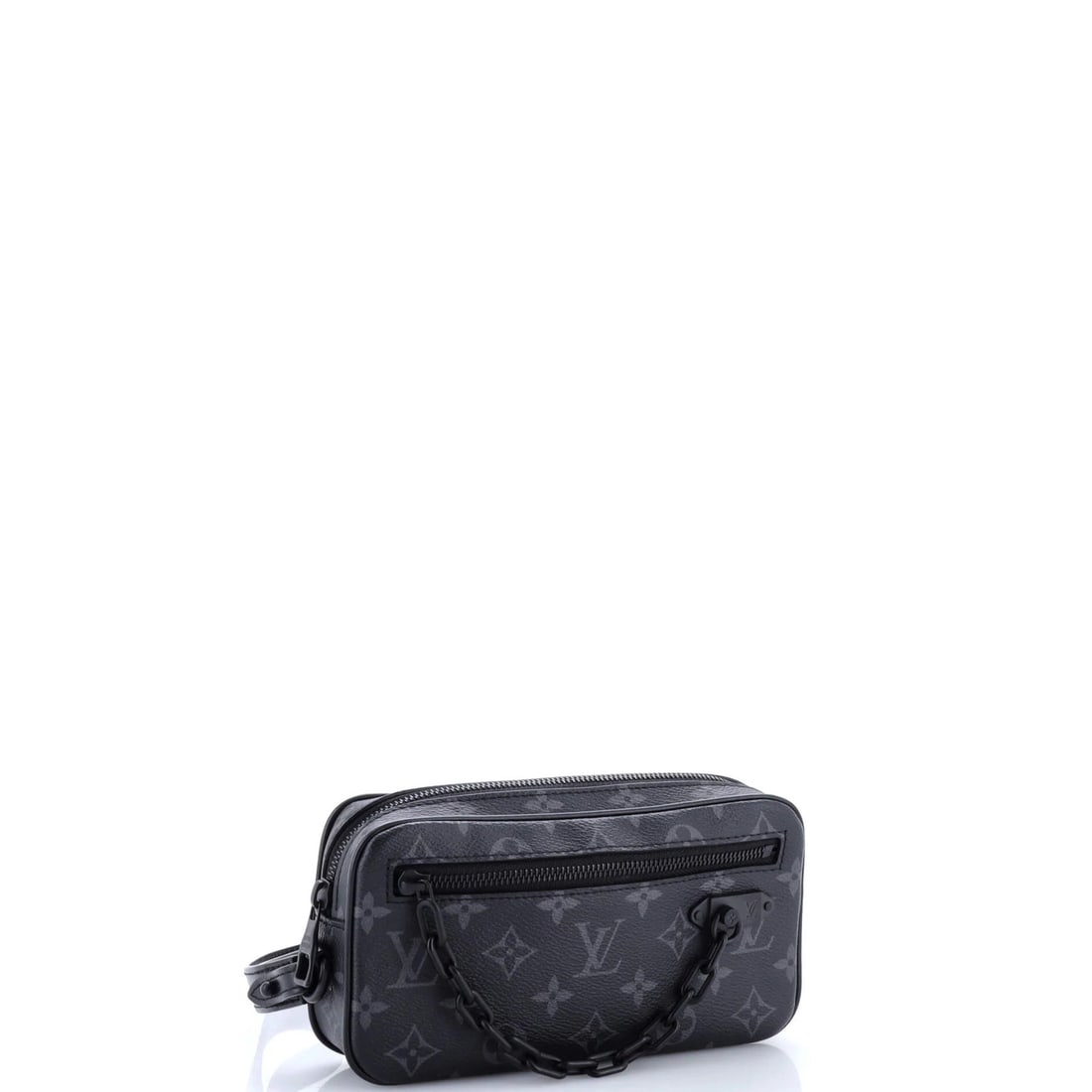 Canvas Louis Vuitton Pochette Volga Monogram Eclipse - 2