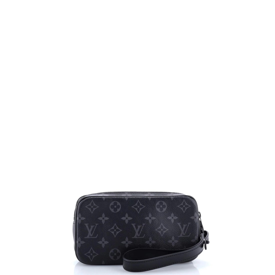 Canvas Louis Vuitton Pochette Volga Monogram Eclipse - 3