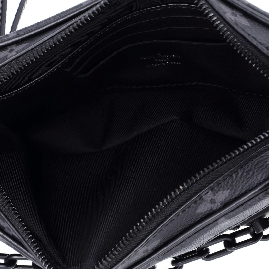 Canvas Louis Vuitton Pochette Volga Monogram Eclipse - 5