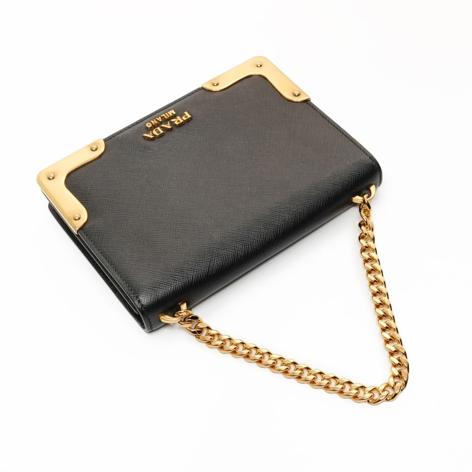 Leather Prada Handbag - 8