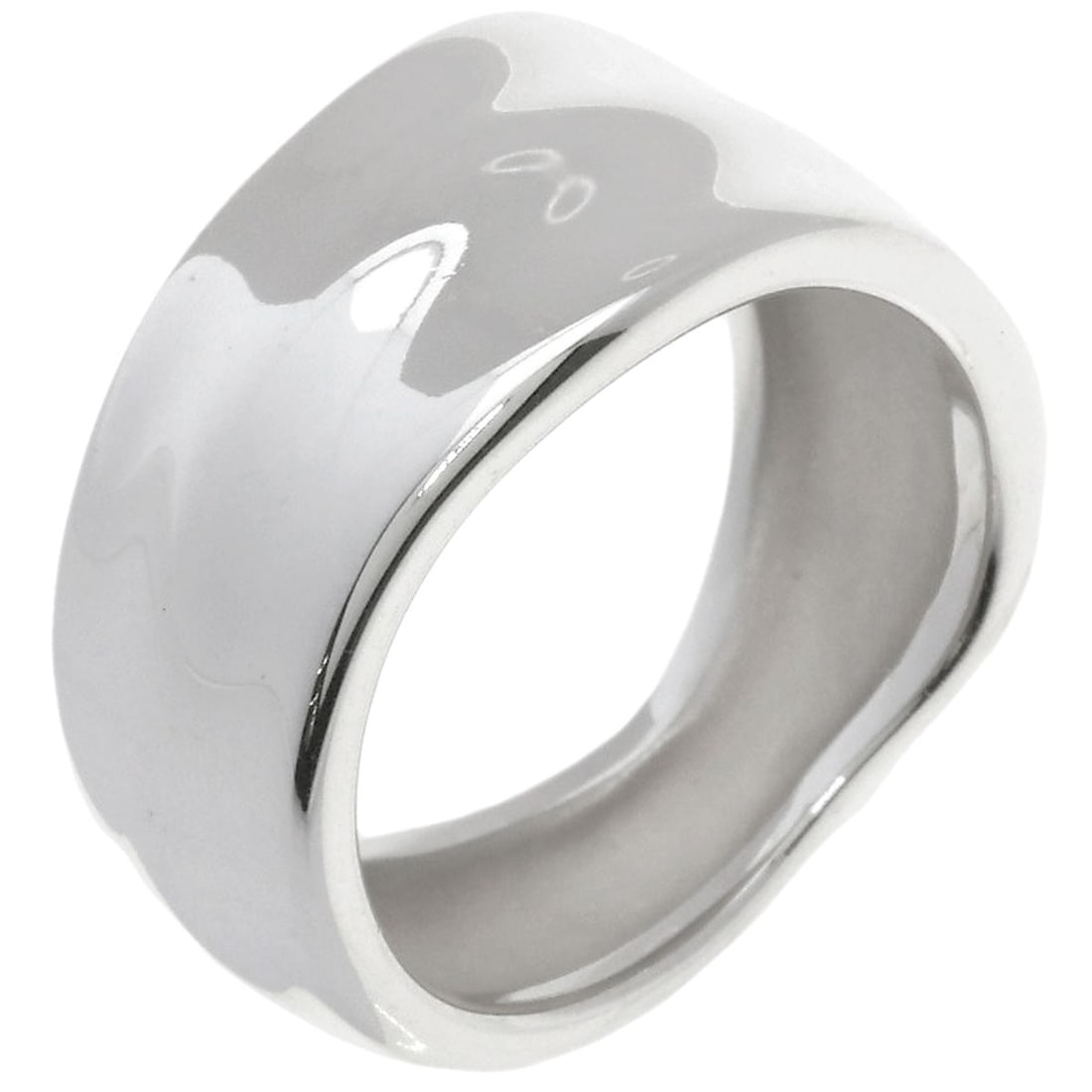 Silver TIFFANY&Co. Leaf Ring - 2