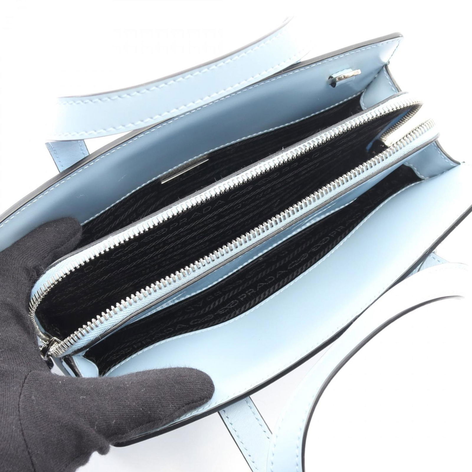 Leather Prada Handbag - 3