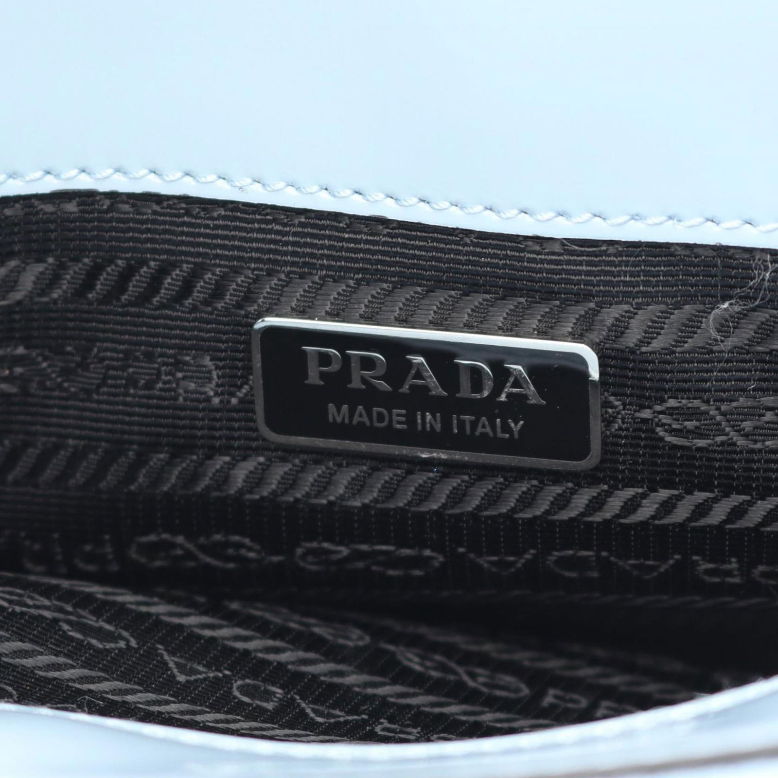 Leather Prada Handbag - 4