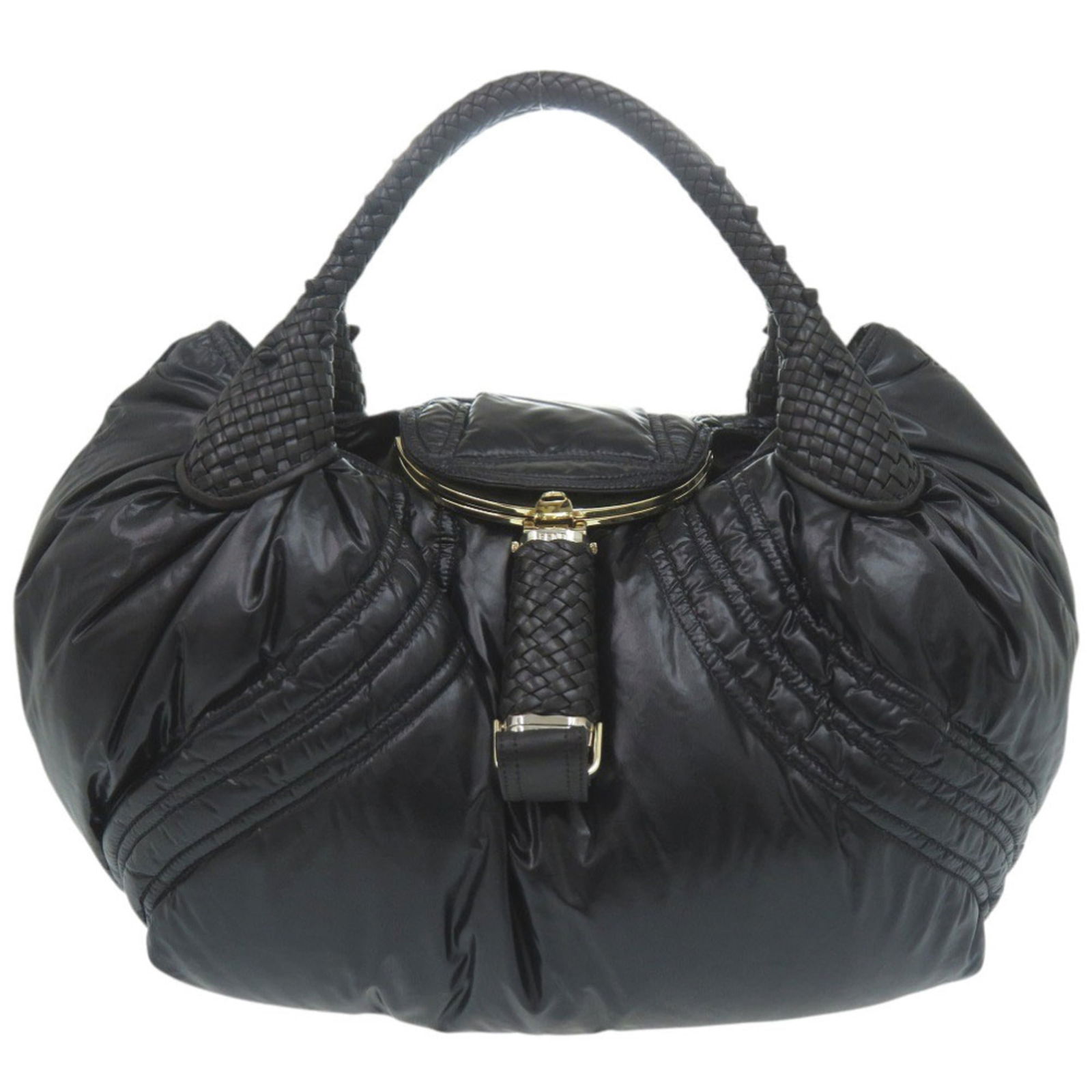 Leather - Fendi Handbag Nylon (1 of 10)