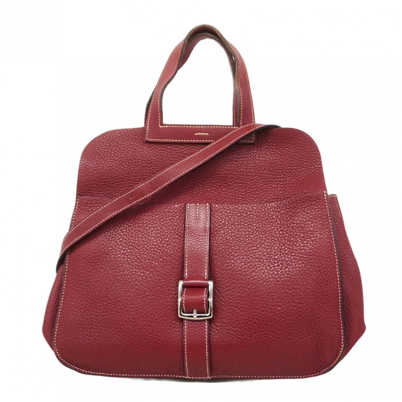 Leather Hermes Handbag Taurillon Clemence (1 of 16)