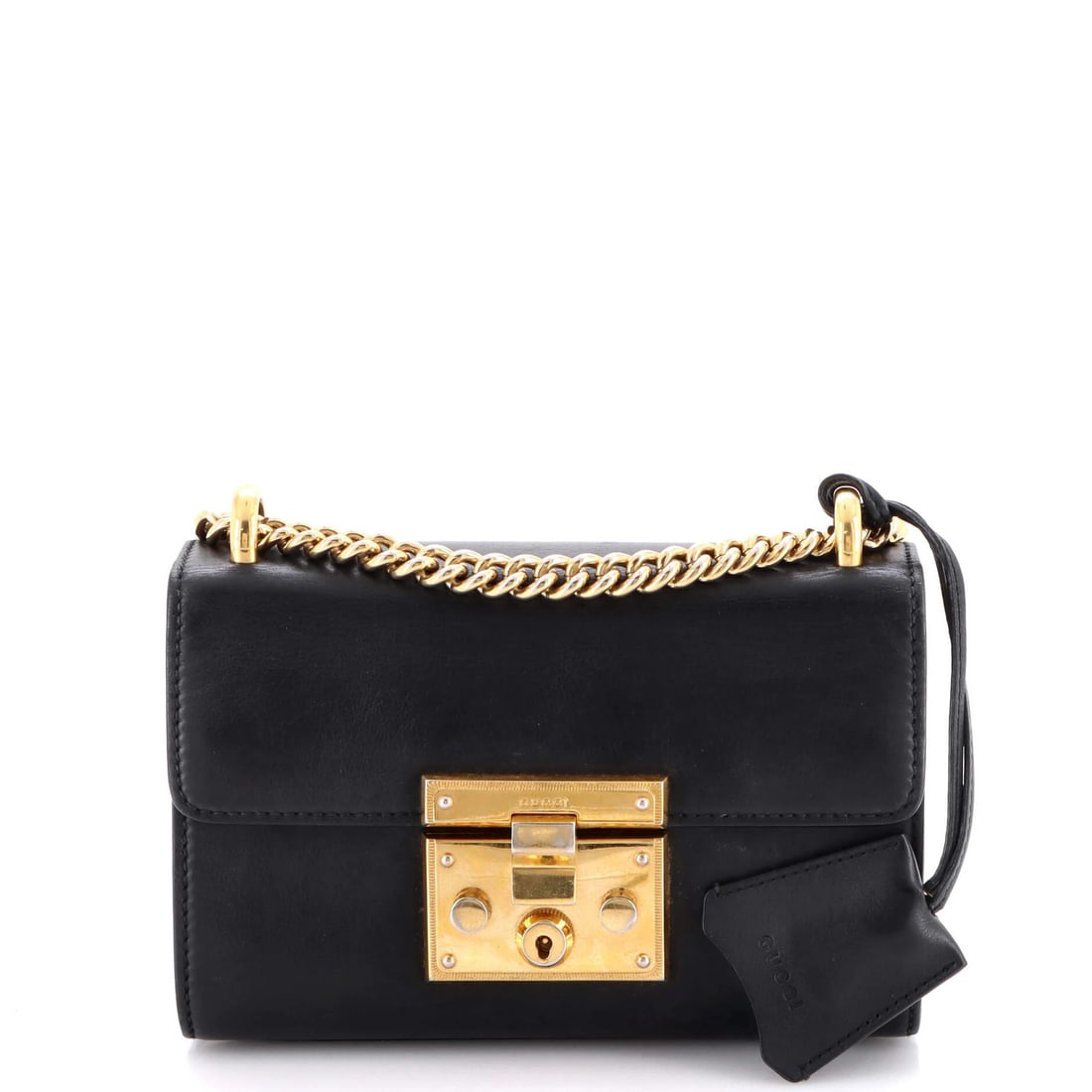 Small Gucci Padlock Shoulder Bag Leather: Small Gucci Padlock Shoulder Bag Leather This listing features Small Gucci Padlock Shoulder Bag Leather. Item specifics are provided below. Item Specifics: Brand: Gucci Exterior Material: Leather Styl