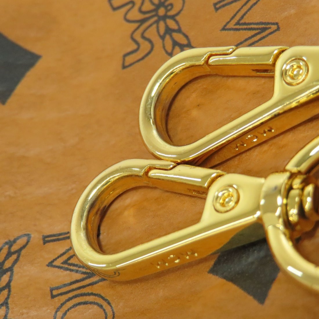 PVC MCM logo Backpack Daypack - 16