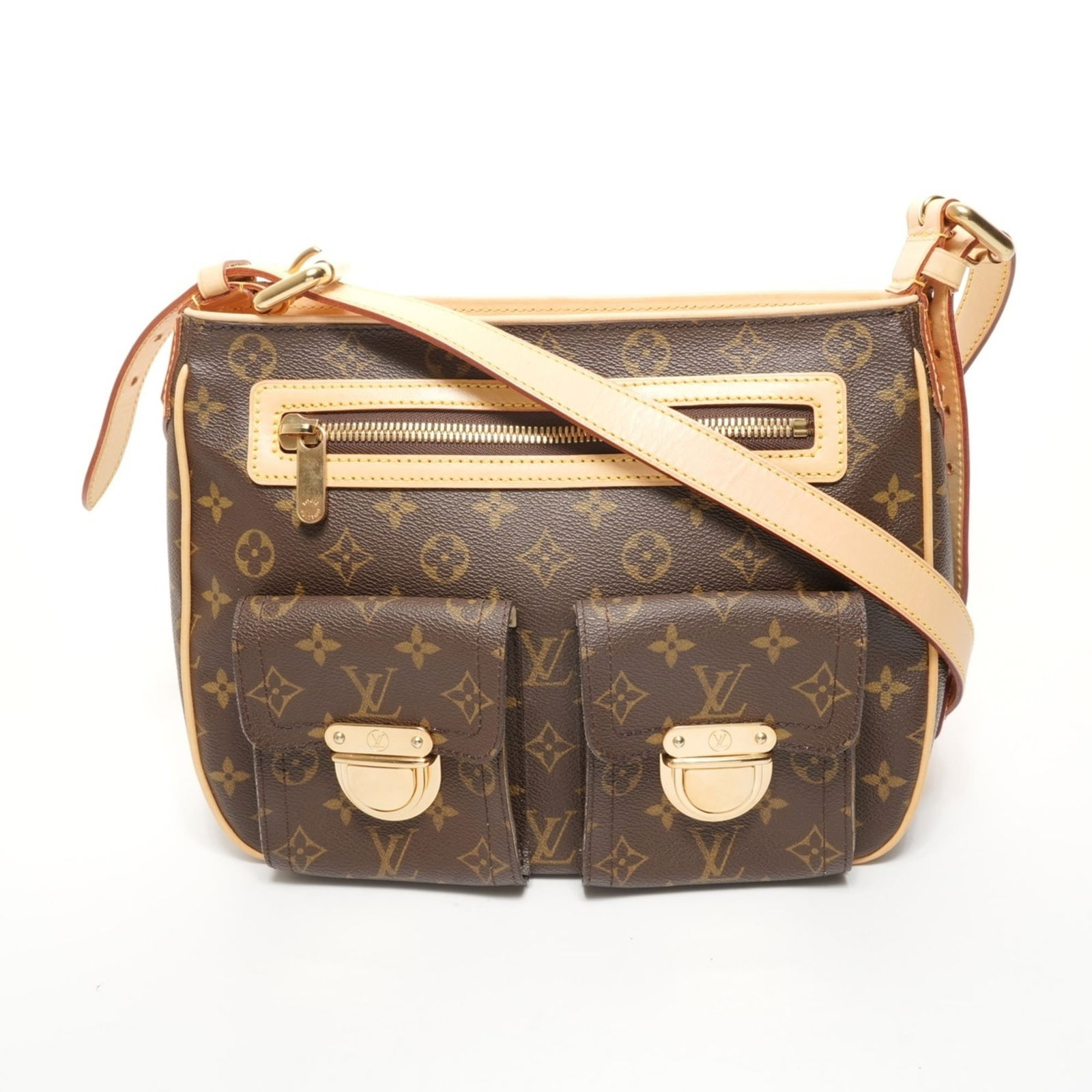 Monogram Louis Vuitton Shoulder Bag: Monogram Louis Vuitton Shoulder Bag This listing features Monogram Louis Vuitton Shoulder Bag. Item specifics are provided below. Item Specifics: Brand: Louis Vuitton Type: Shoulder Bag Material: