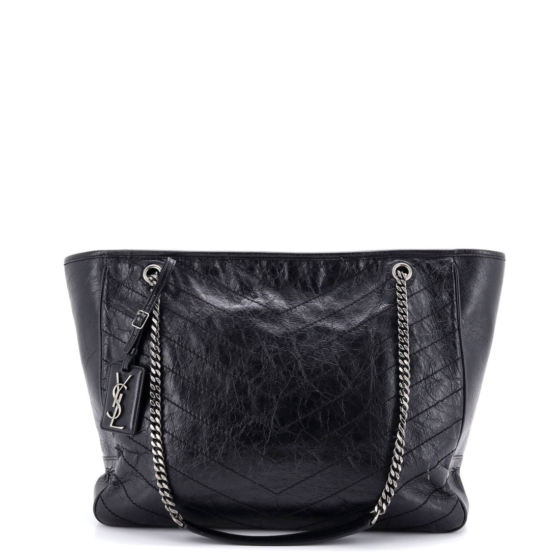 Large Saint Laurent Niki Zip Shopping Tote Matelasse Chevron Leather: Large Saint Laurent Niki Zip Shopping Tote Matelasse Chevron Leather This listing features Large Saint Laurent Niki Zip Shopping Tote Matelasse Chevron Leather. Item specifics are provided below. Item