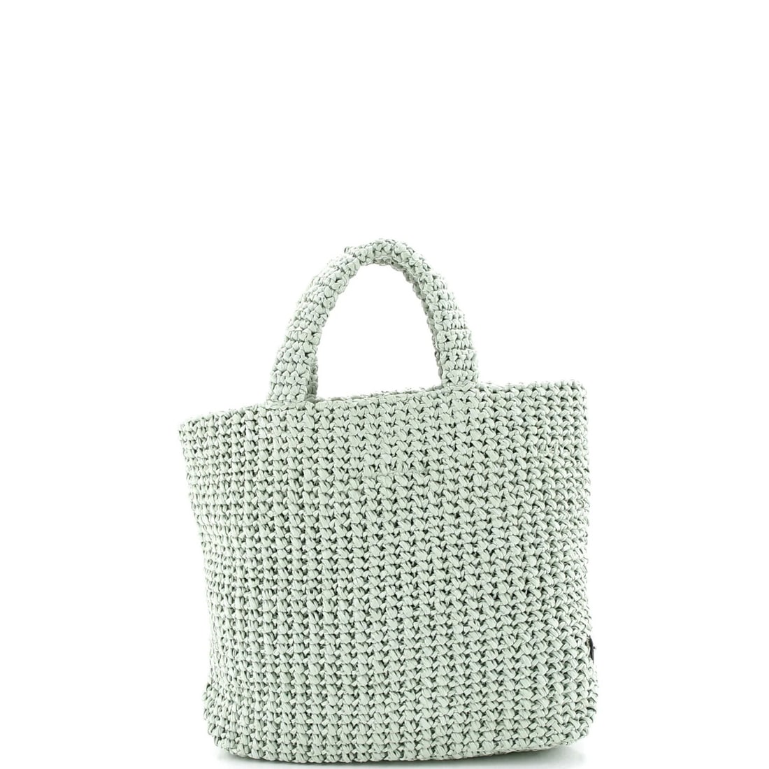 Small Prada Logo Tote Raffia - 3