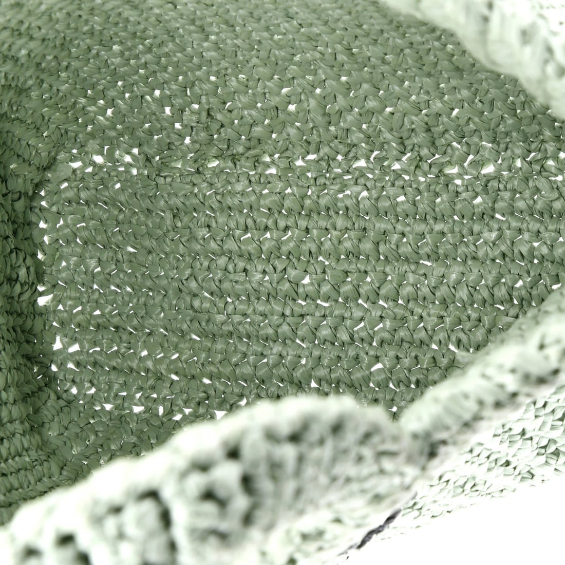 Small Prada Logo Tote Raffia - 5