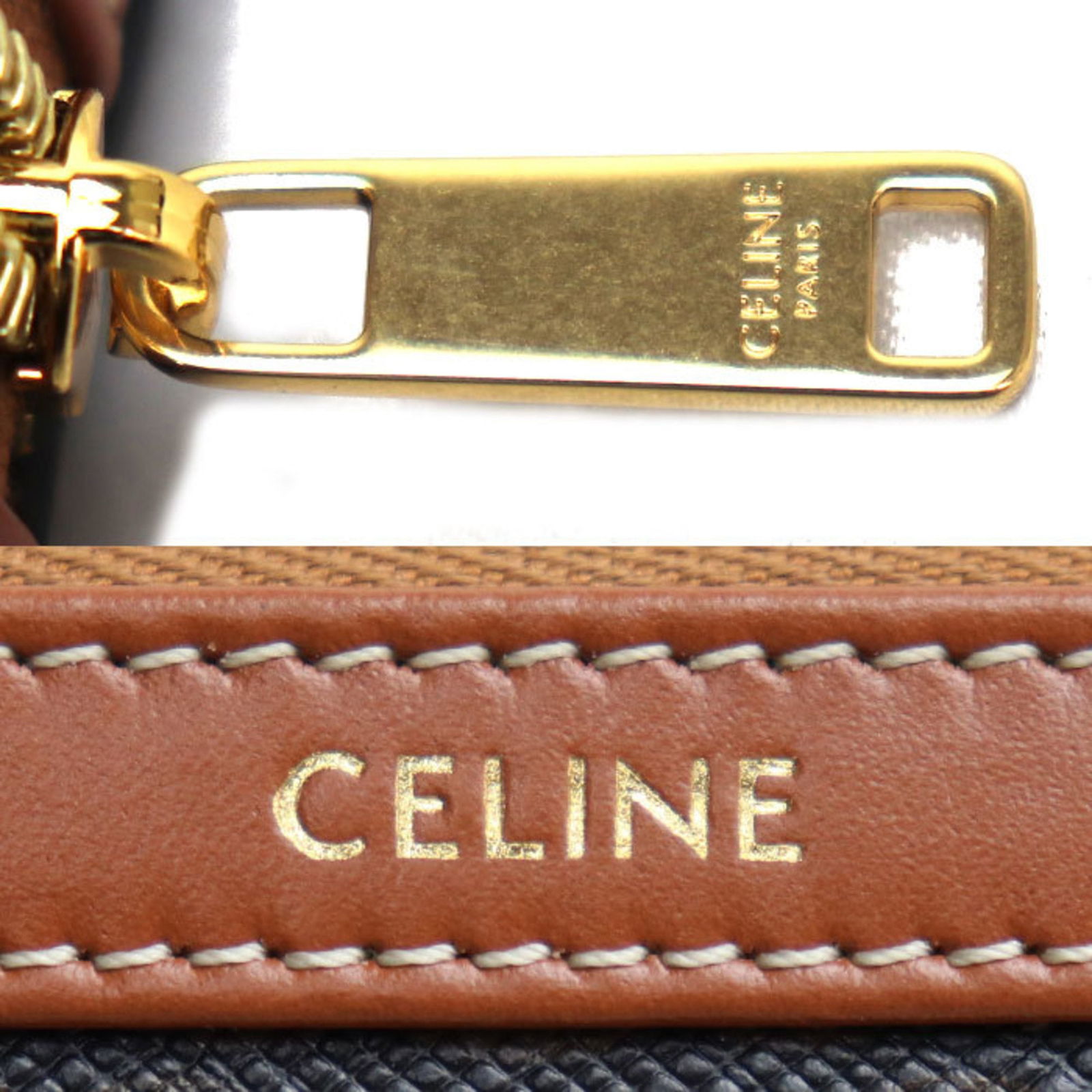 Canvas - Celine Pouch Leather - 5