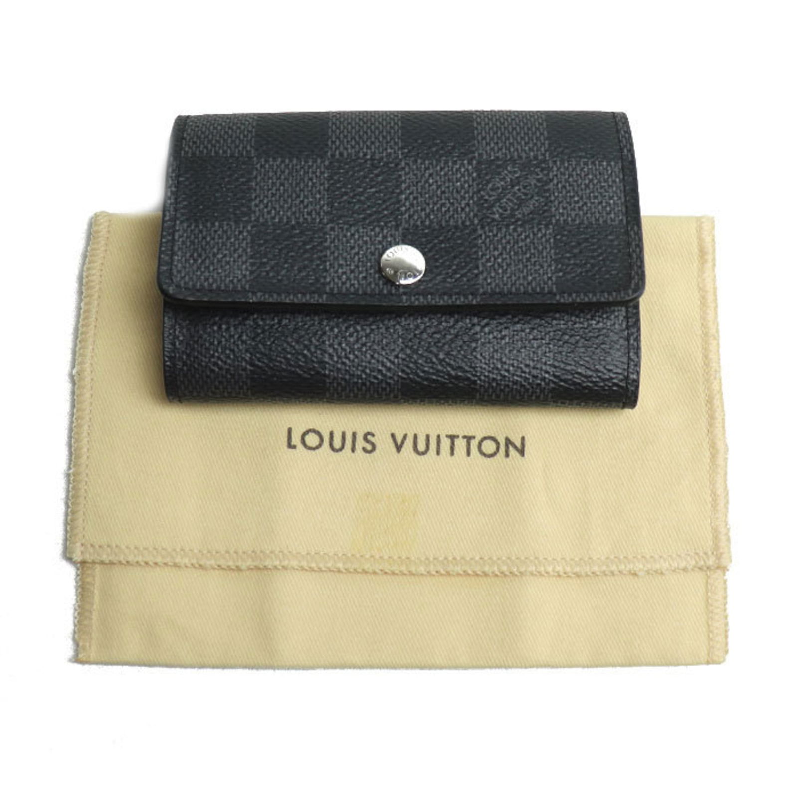 Graphite Louis Vuitton Keycase Damier - 6