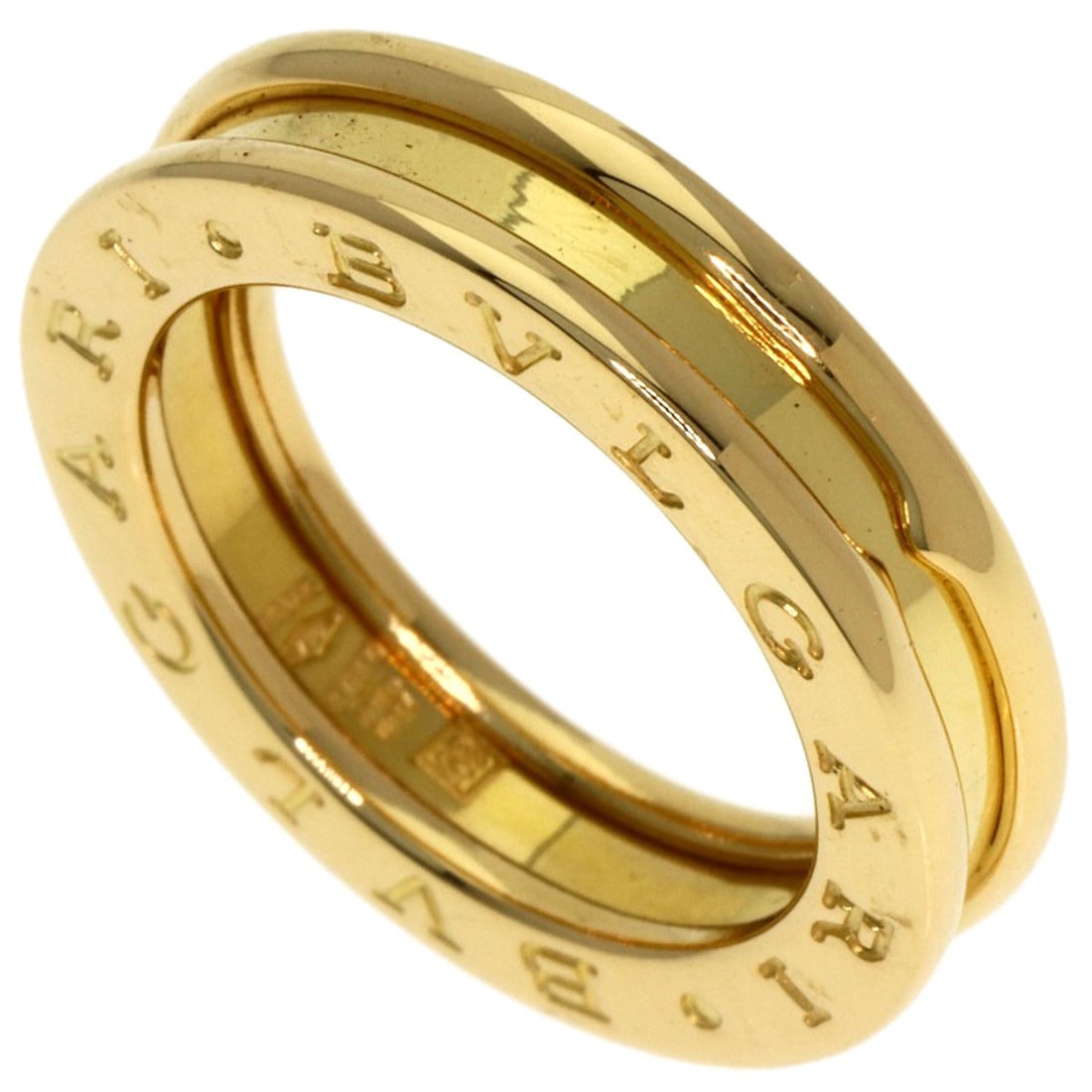 Gold BVLGARI B.zero1 1 band #49 Ring K18 Yellow: Gold BVLGARI B.zero1 1 band #49 Ring K18 Yellow This listing features Gold BVLGARI B.zero1 1 band #49 Ring K18 Yellow. Item specifics are provided below. Item Specifics: Brand: BVLGARI Style: Ring Mat